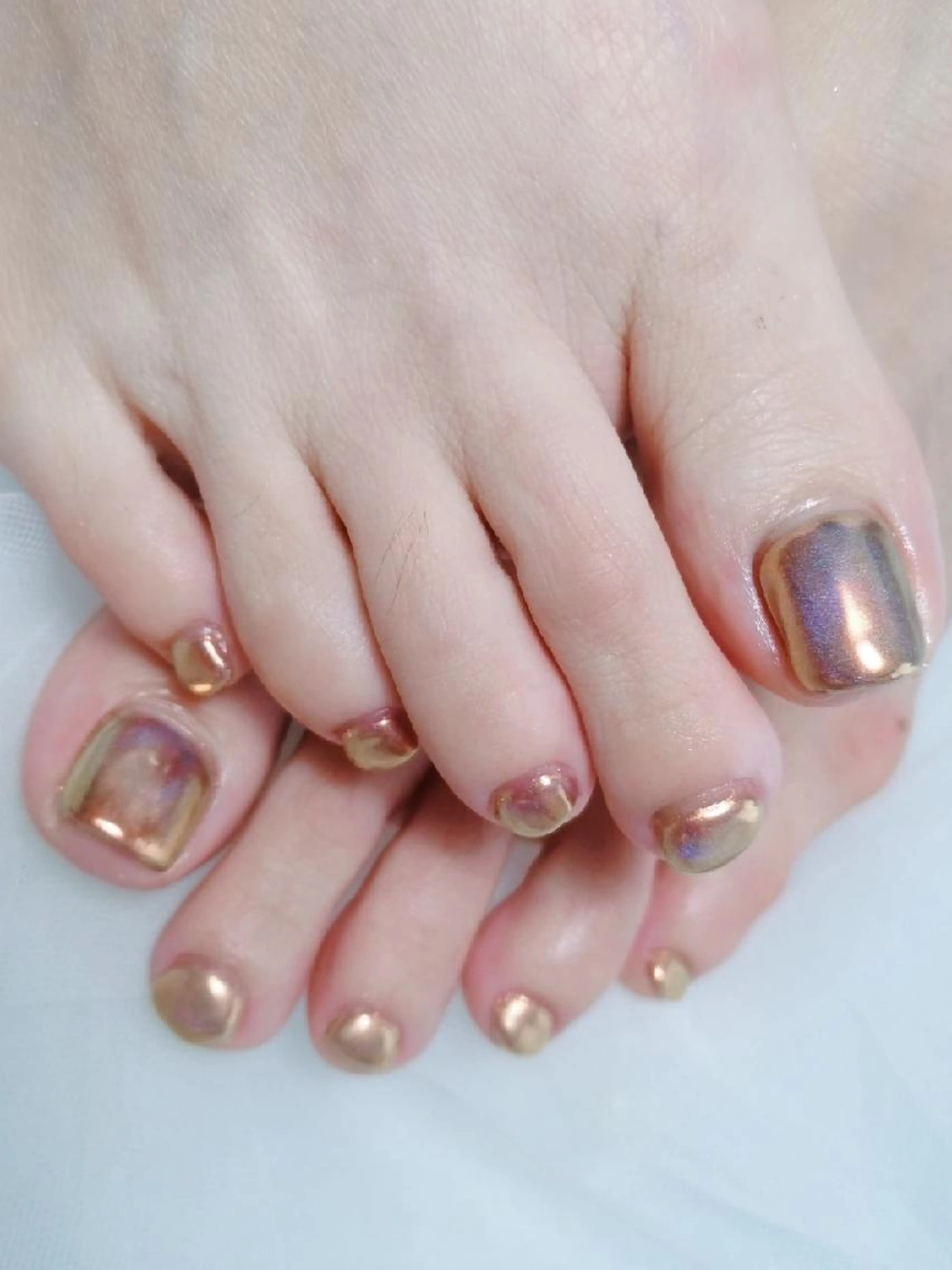 ミラーネイル１０本(オフ込み)の写真