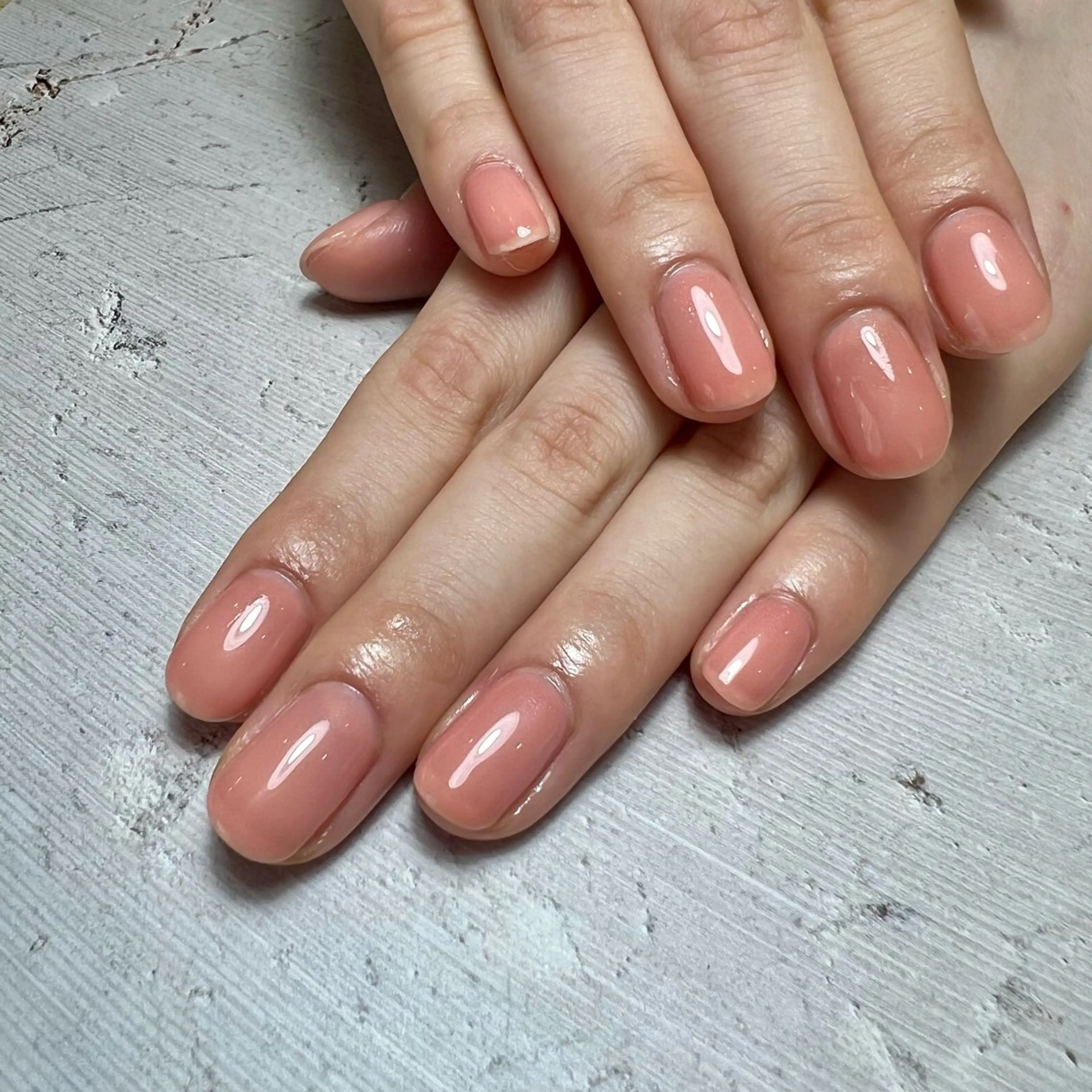 ネイル ワンカラーネイル twin .のネイルデザイン