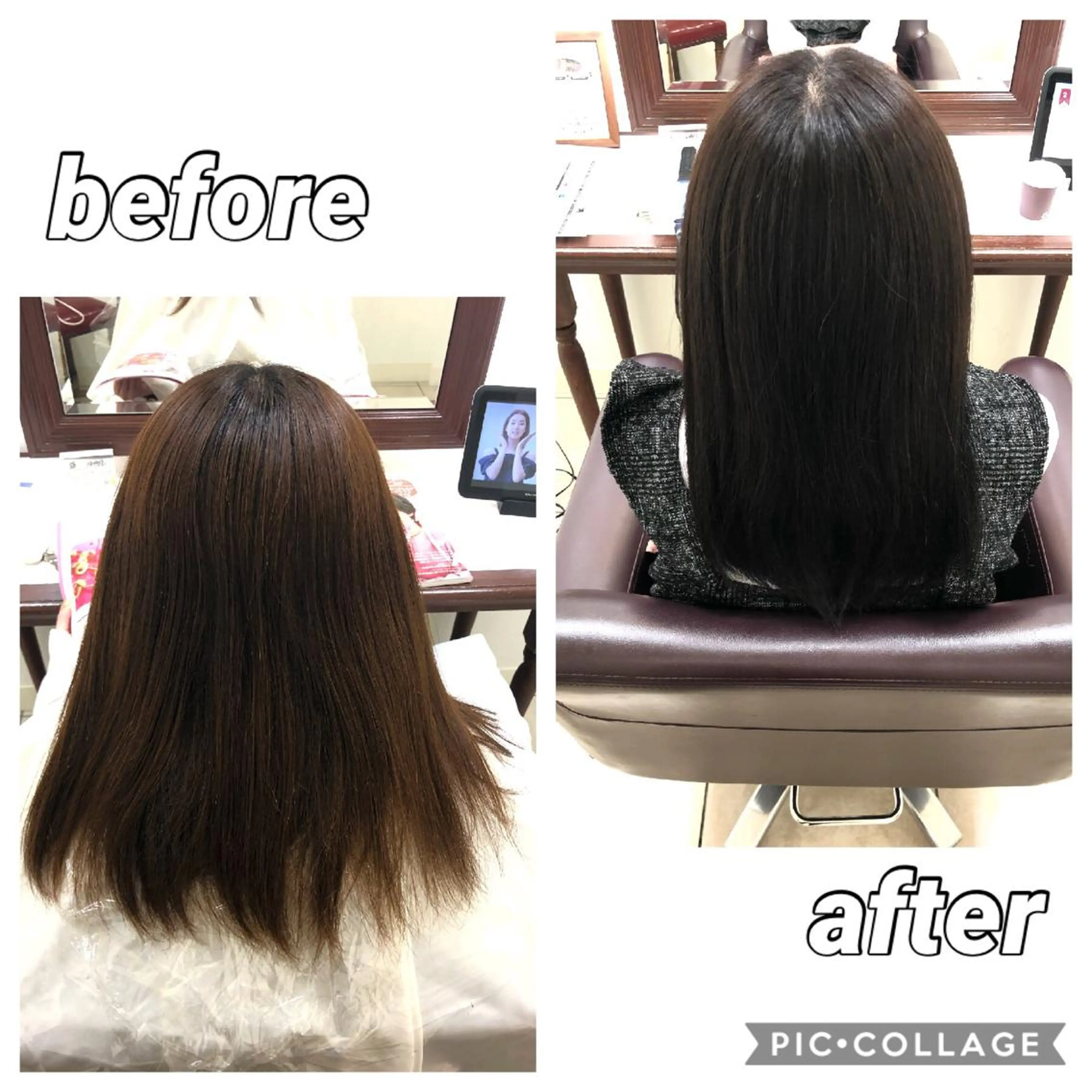 ミディアム カラー ブラウンカラー ナチュラルブラウン 🫧髪質改善×艶髪 🫧根本泰成🫧のヘアスタイル