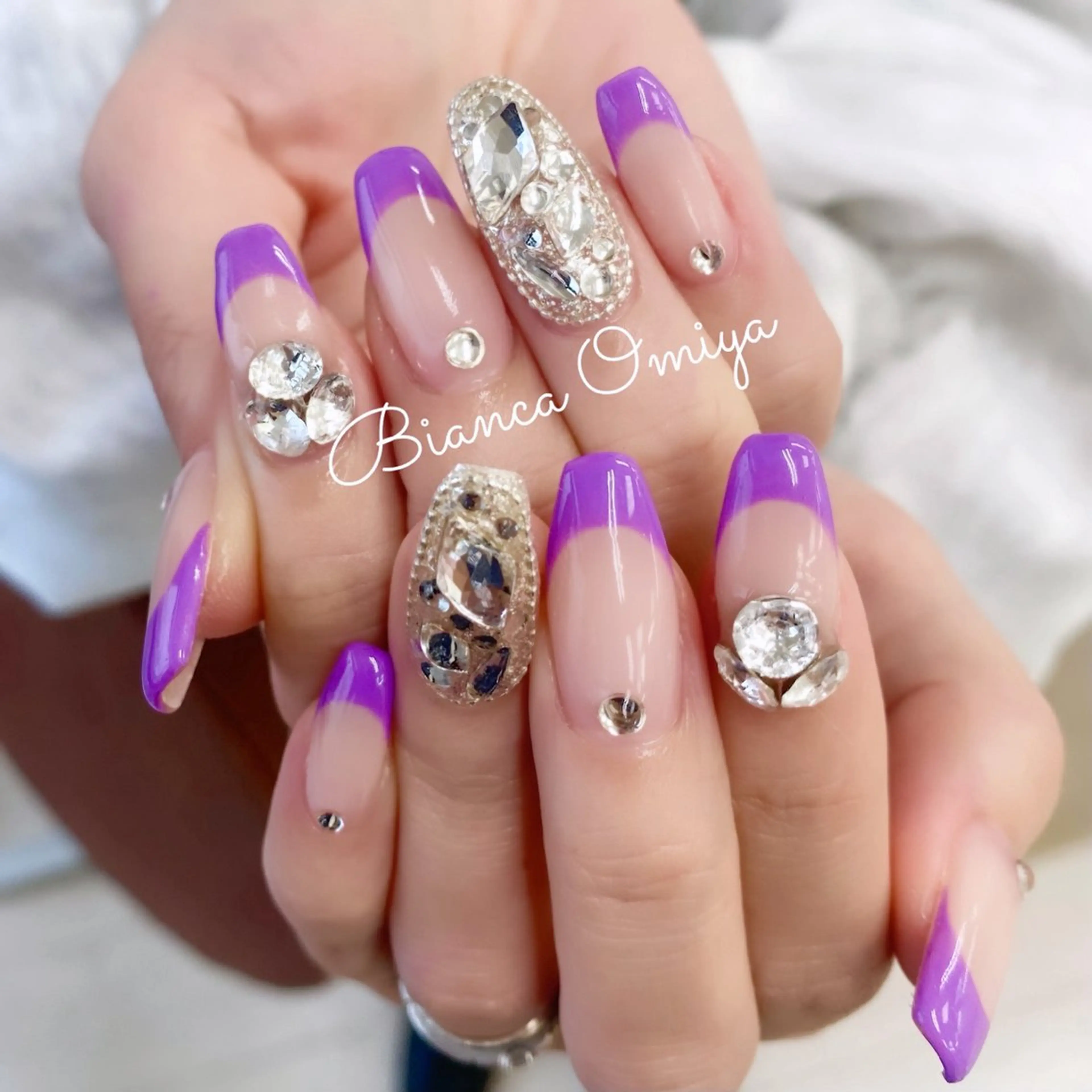 ネイル ハンドネイル ビアンカ大宮店 上野のネイルデザイン