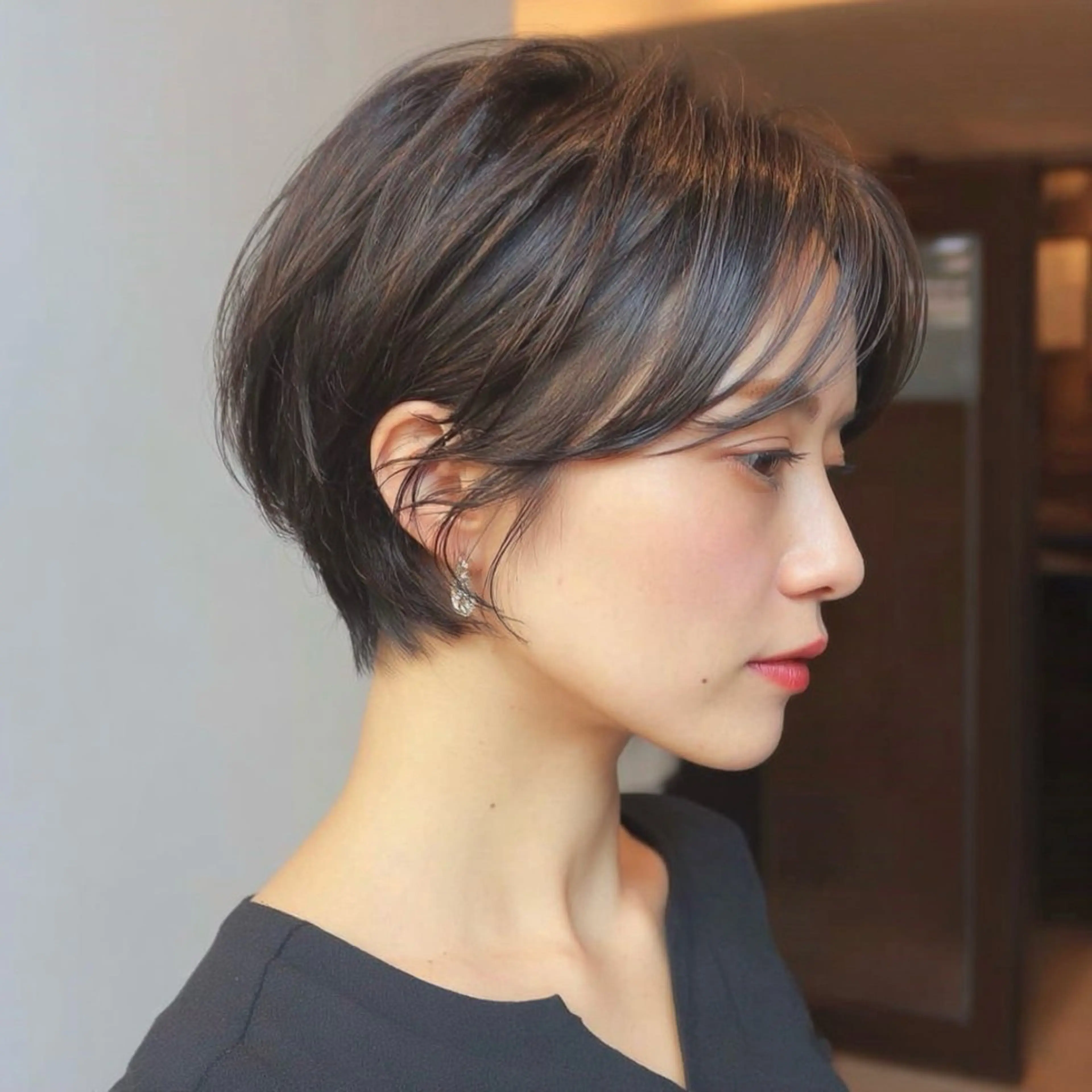 ショート カット ヘアカラー トリートメント ショート/小顔カット /鎌倉/コウスケのヘアスタイル