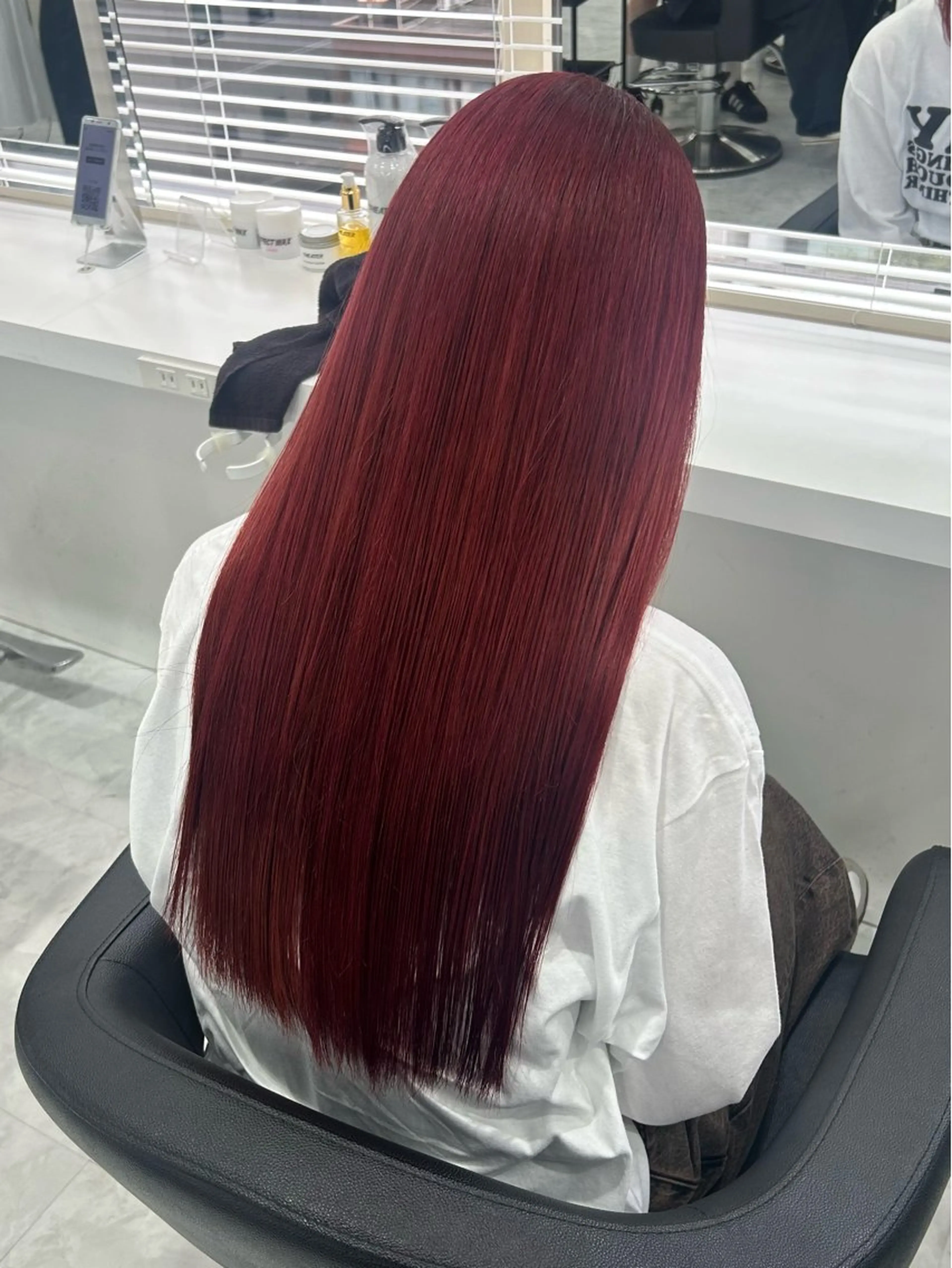 ロング カラー パーマ ヘアアレンジ メンズ キッズ ヘアカラー トリートメント 🩶盛れ✖️韓国ヘア 🩶Himari🎀のヘアスタイル