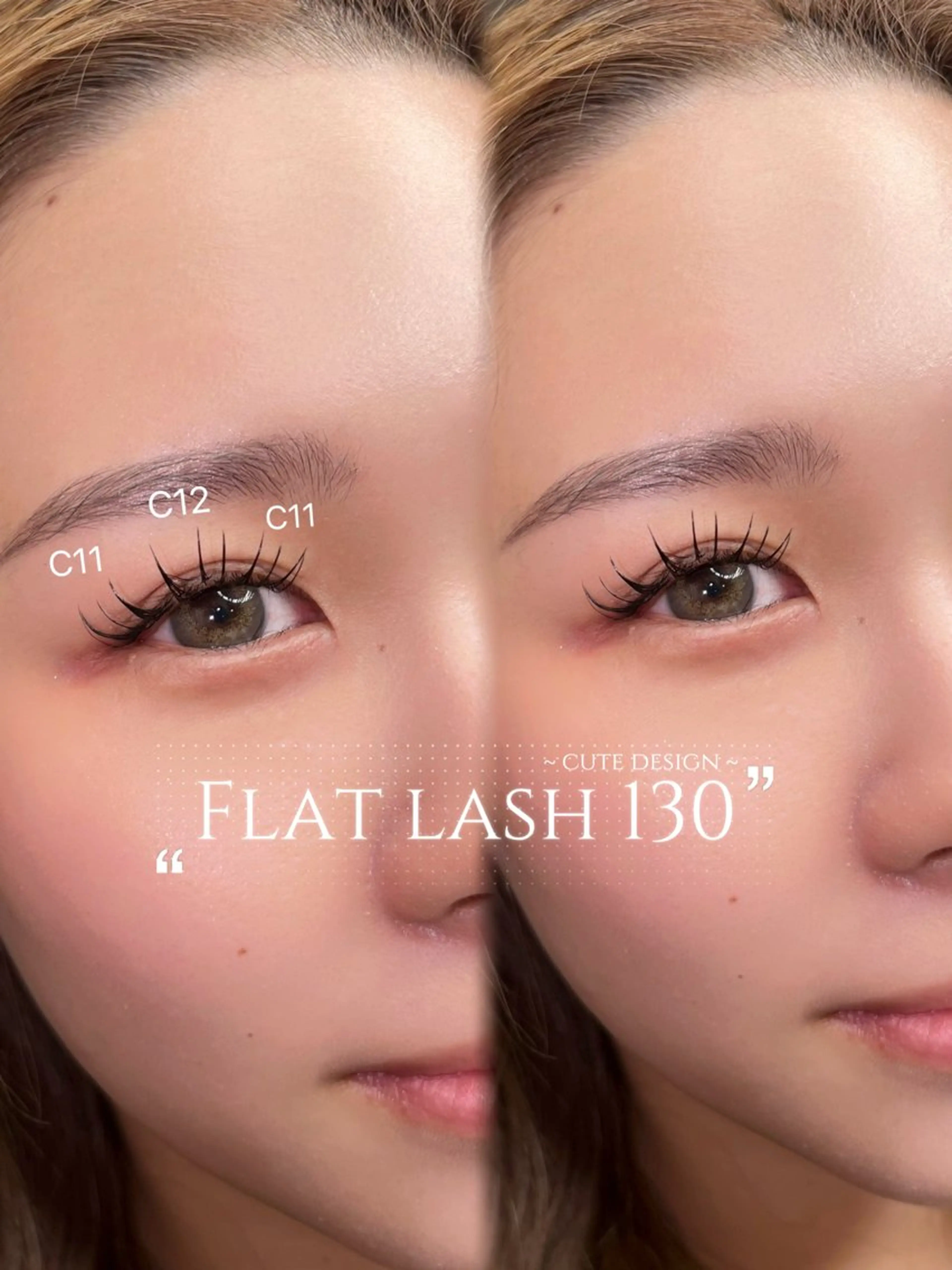 【マツエク1月限定】🍒フラットラッシュつけ放題🍒オフ込み+スーパーロック&美容液コーティング仕上げ✨の写真