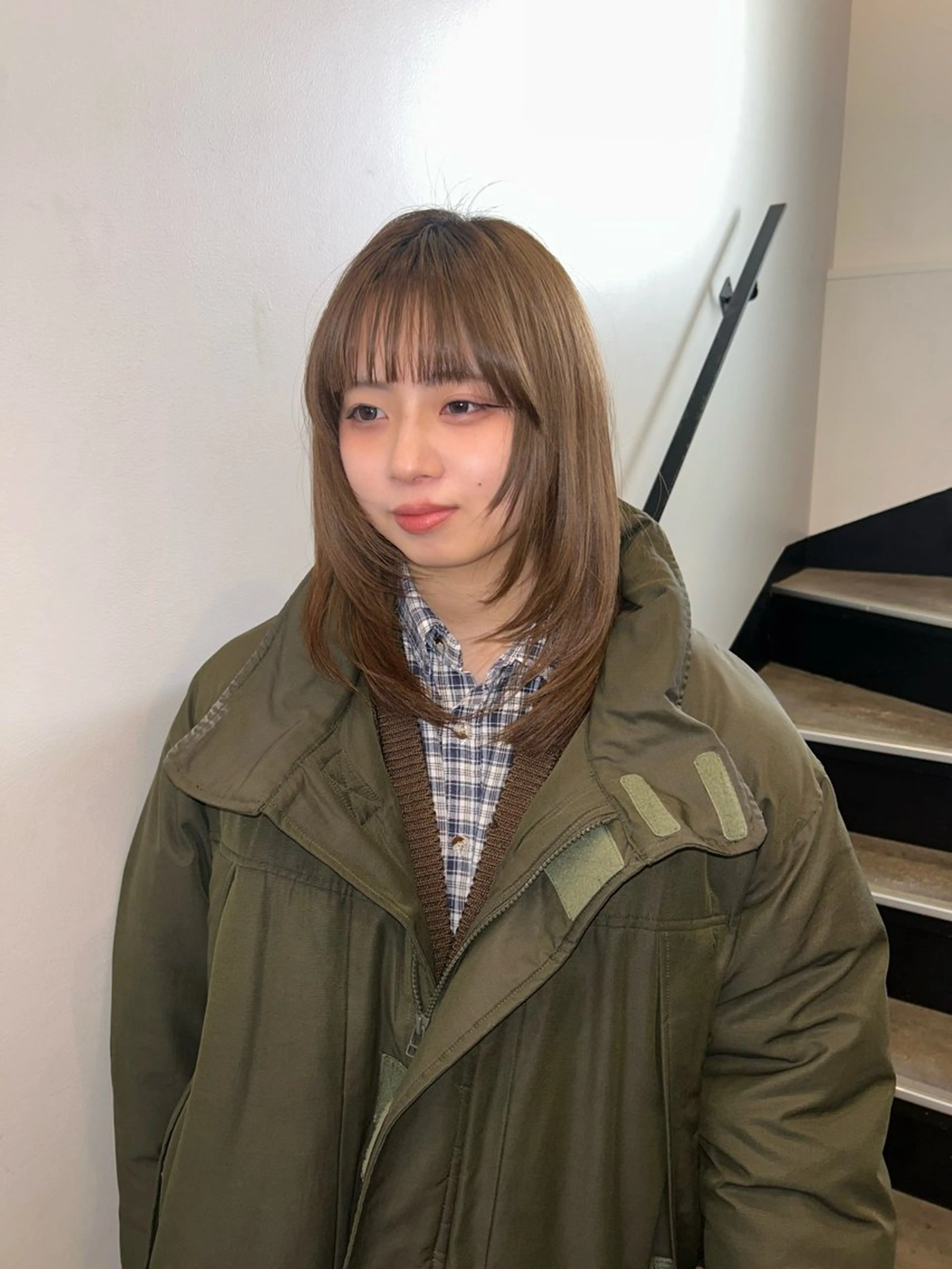 セミロング カット PAUSE所属・ひな🐥 ボブ/ハイトーン🫧のヘアスタイル