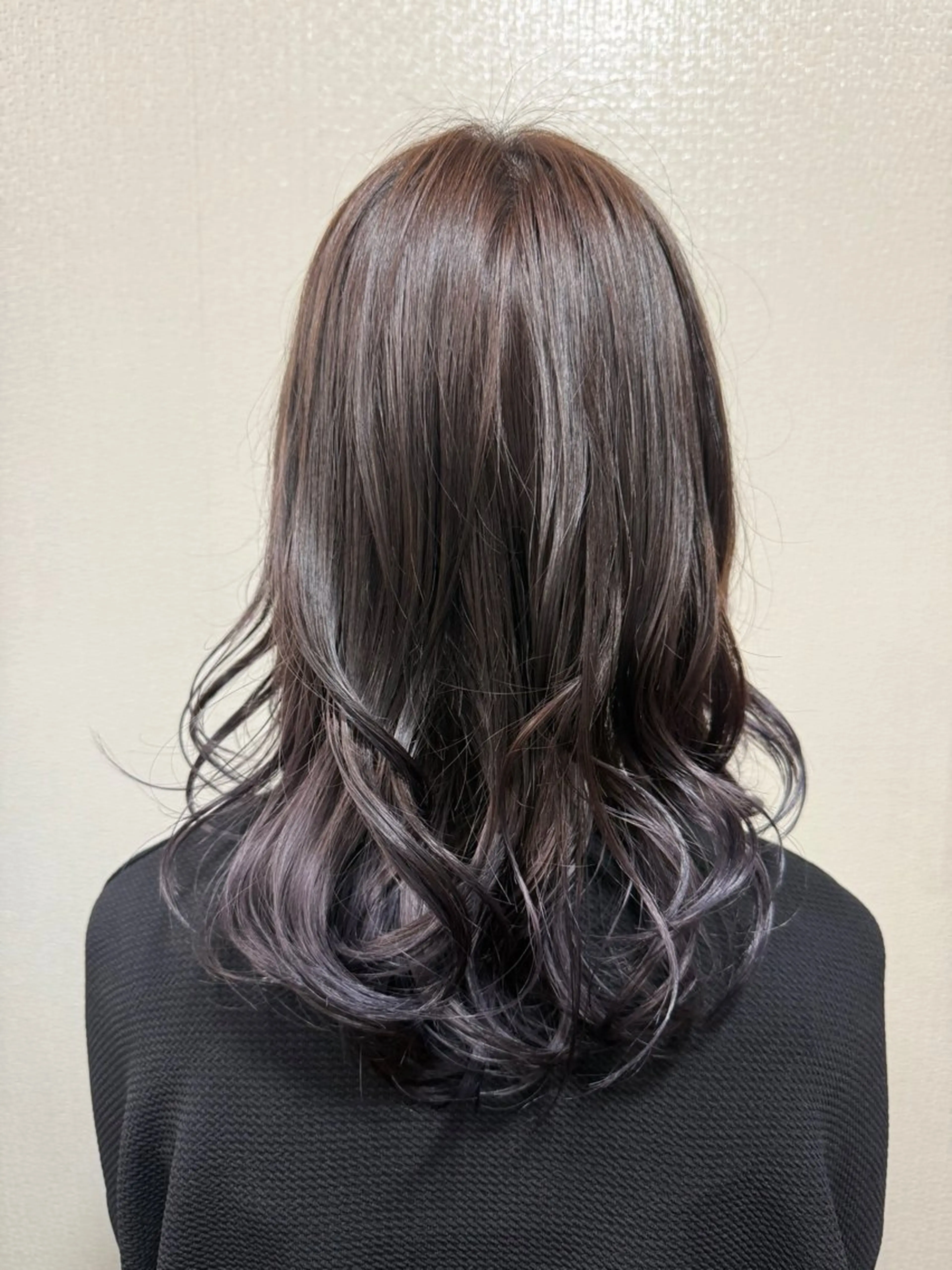 セミロング カラー 艶カラー🕊️ ✴︎Yukari✴︎のヘアスタイル