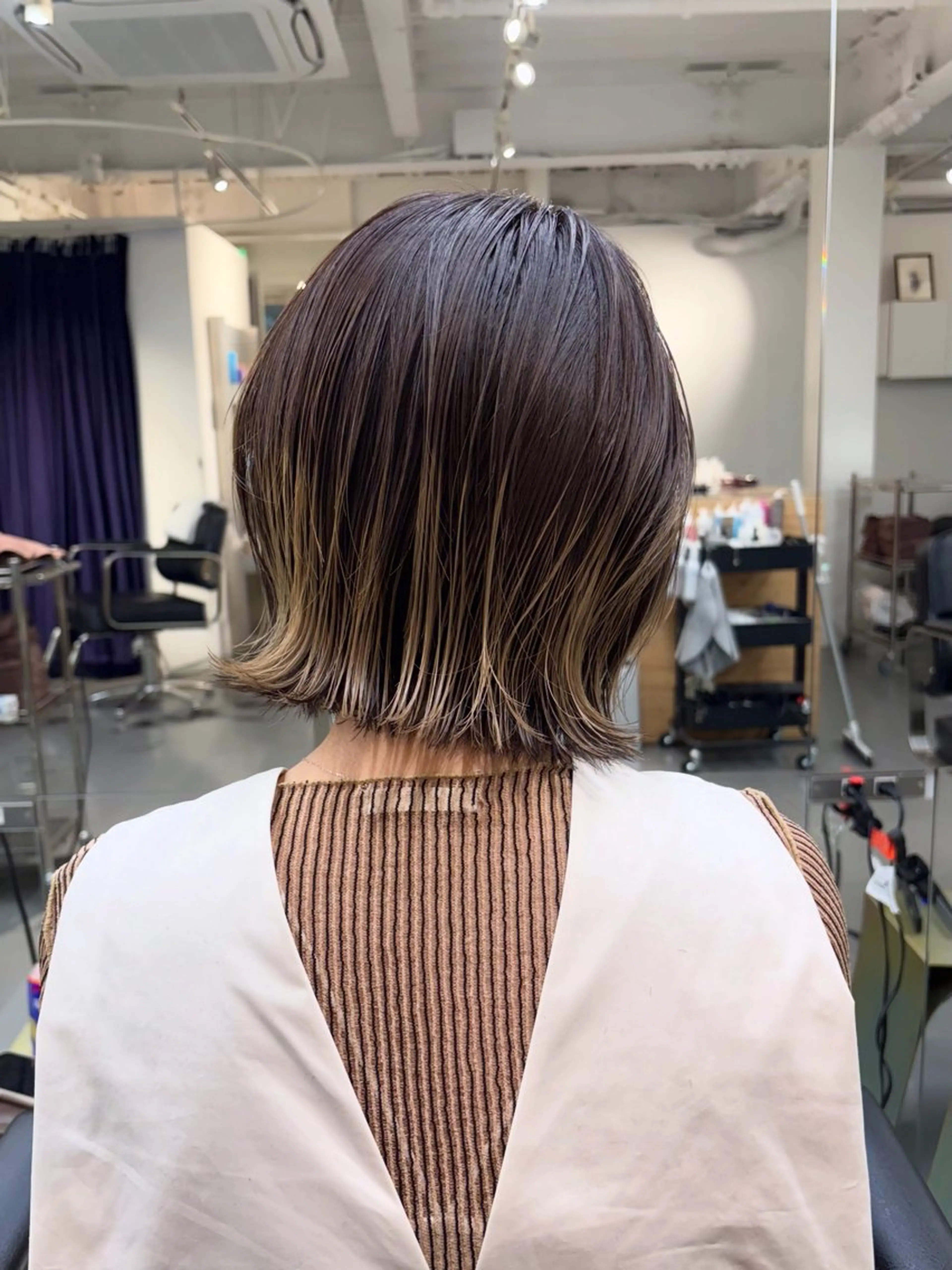 ショート カラー カット ヘアカラー 村田 りょうやのヘアスタイル