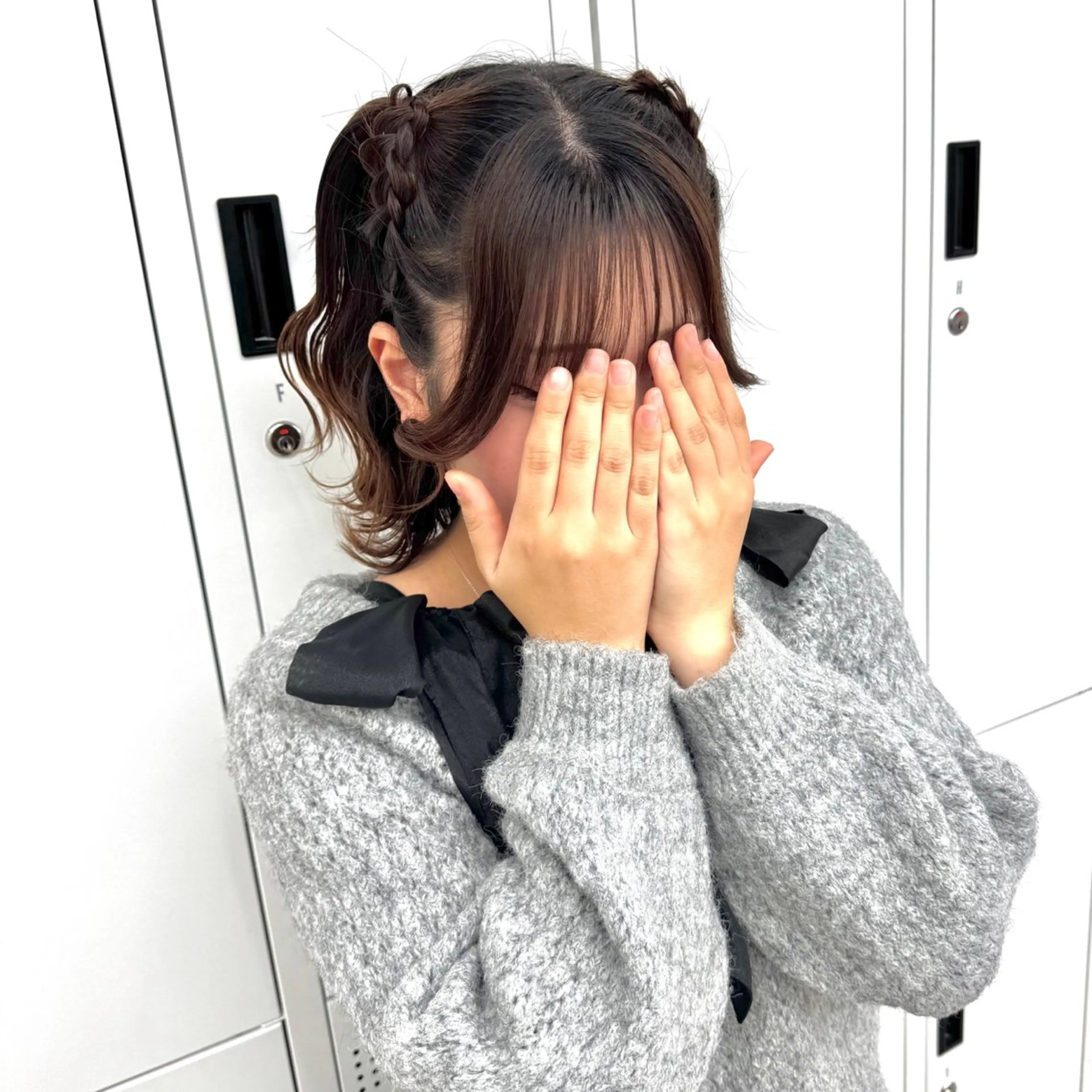 ミディアム ヘアアレンジ ヘアセット ヘアメ🎀エクステ 🪽横浜/しほ🧸のヘアスタイル
