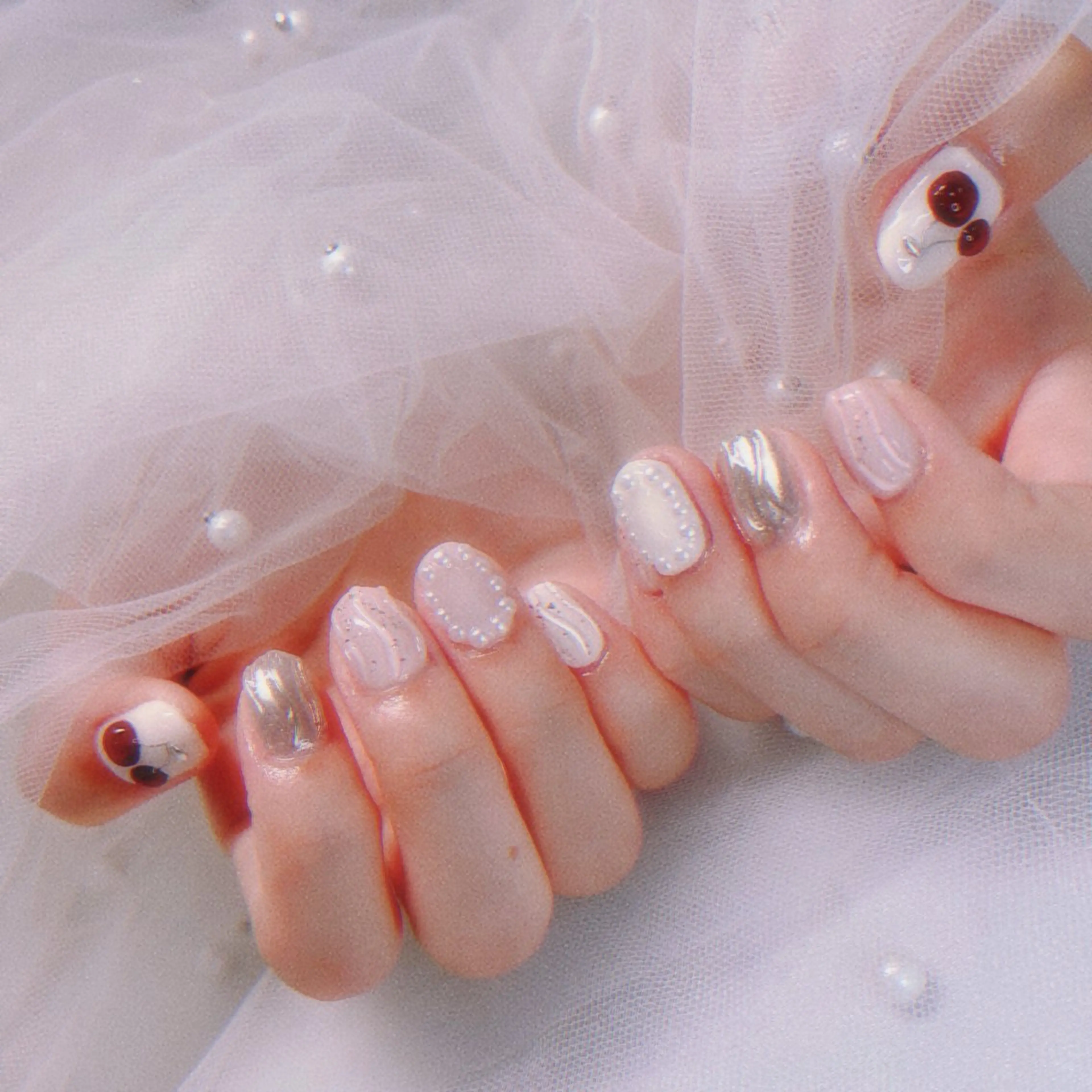 ネイル ハンドネイル pomy nail 新宿店所属・otomi 🌼*･のネイルデザイン