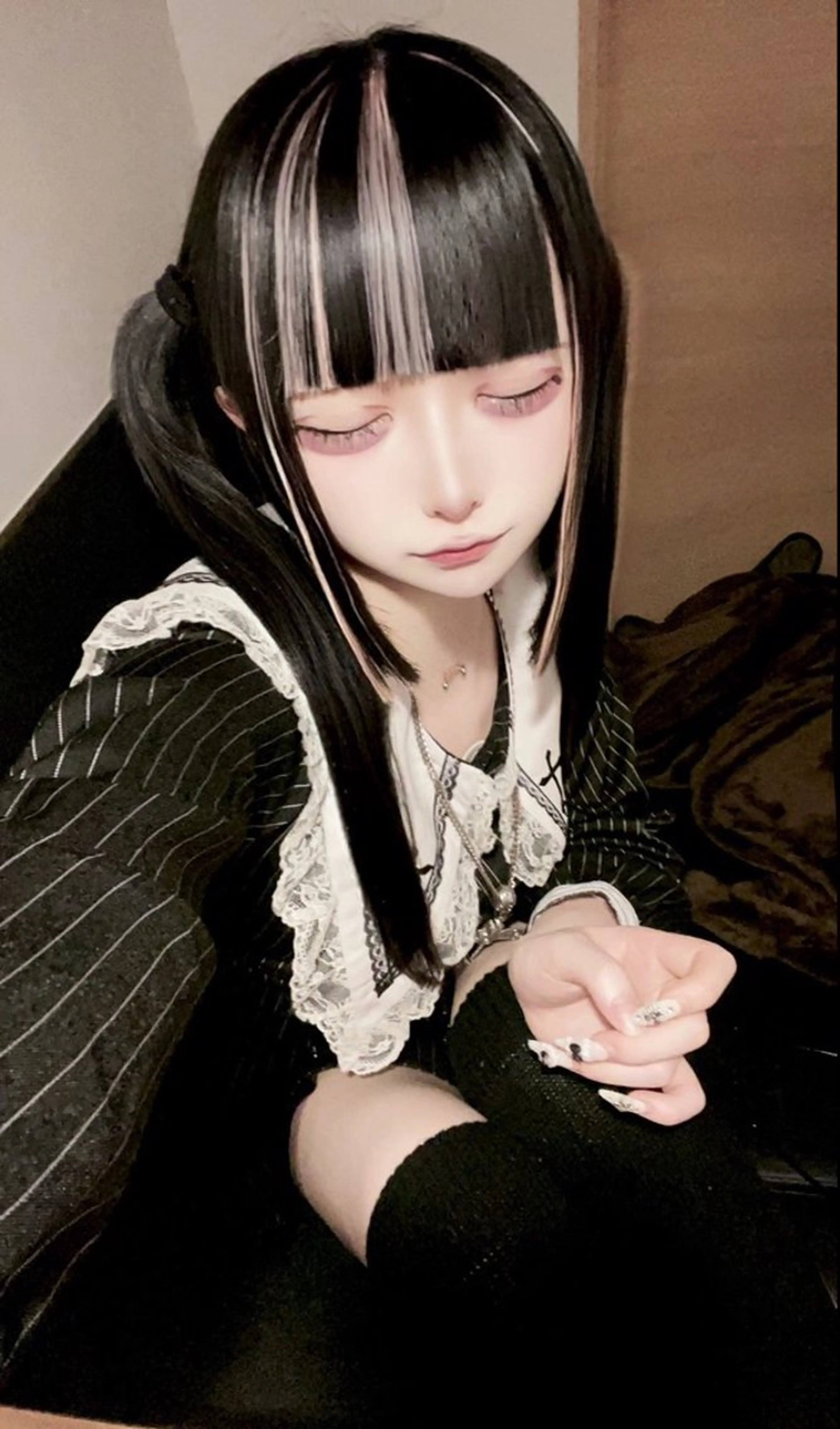 ロング エクステ エクステ エクステ/ハイトーン /ミサキのヘアスタイル