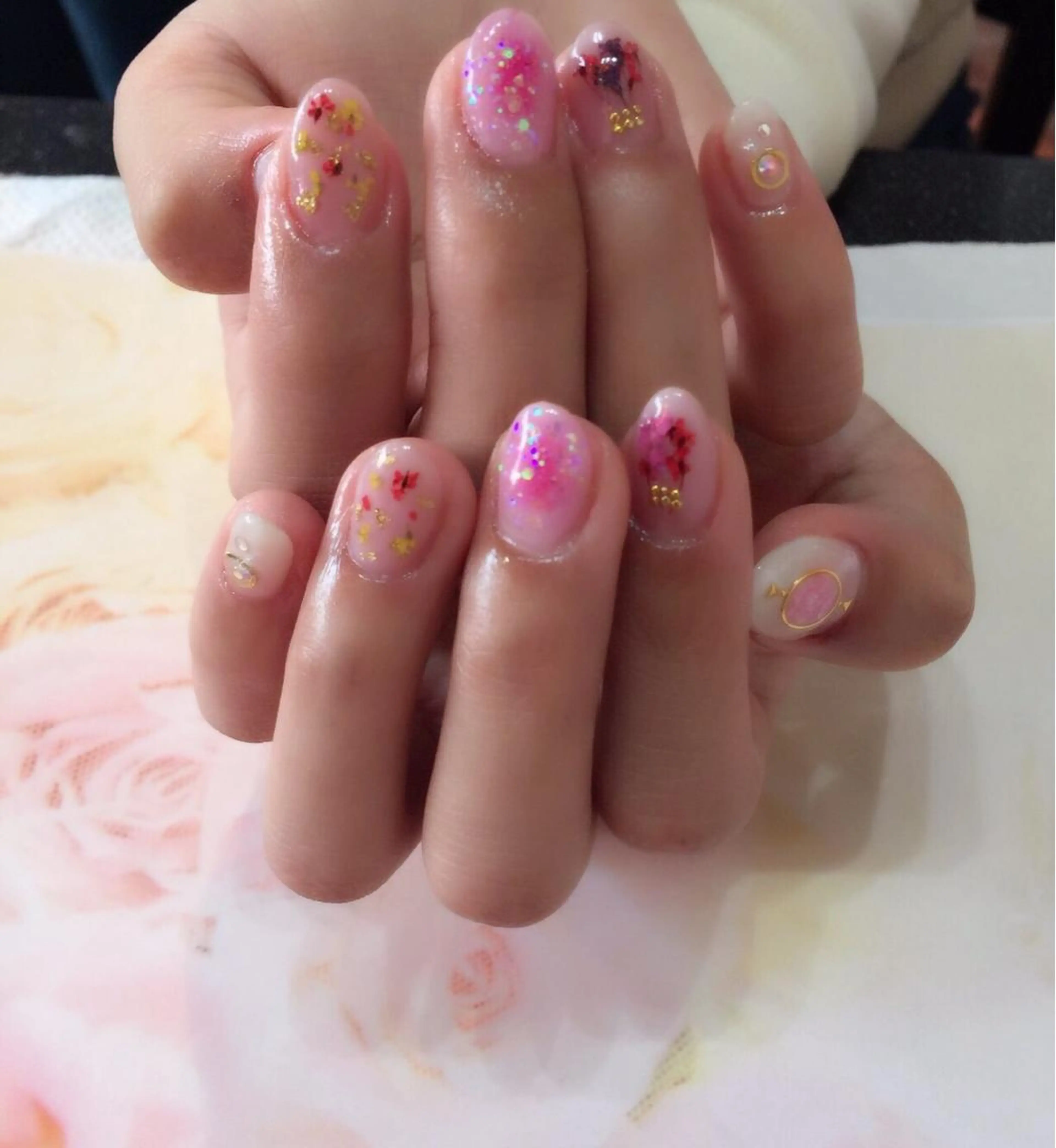 ネイル 春ネイル a yakaのネイルデザイン