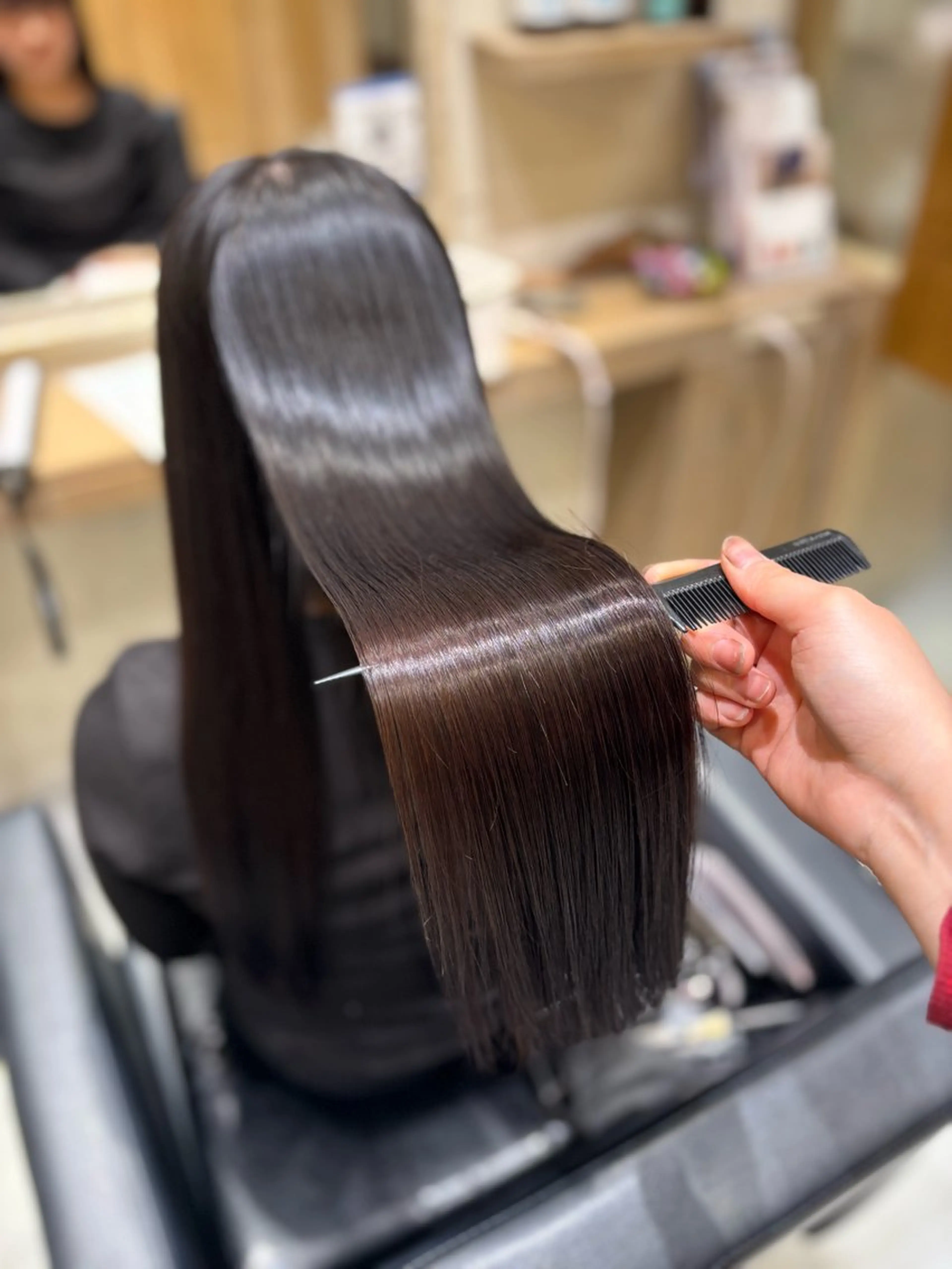 ロング 髪質改善 トリートメント トリートメント ブラウン/静岡/髪質 改善/大人可愛い🐰のヘアスタイル