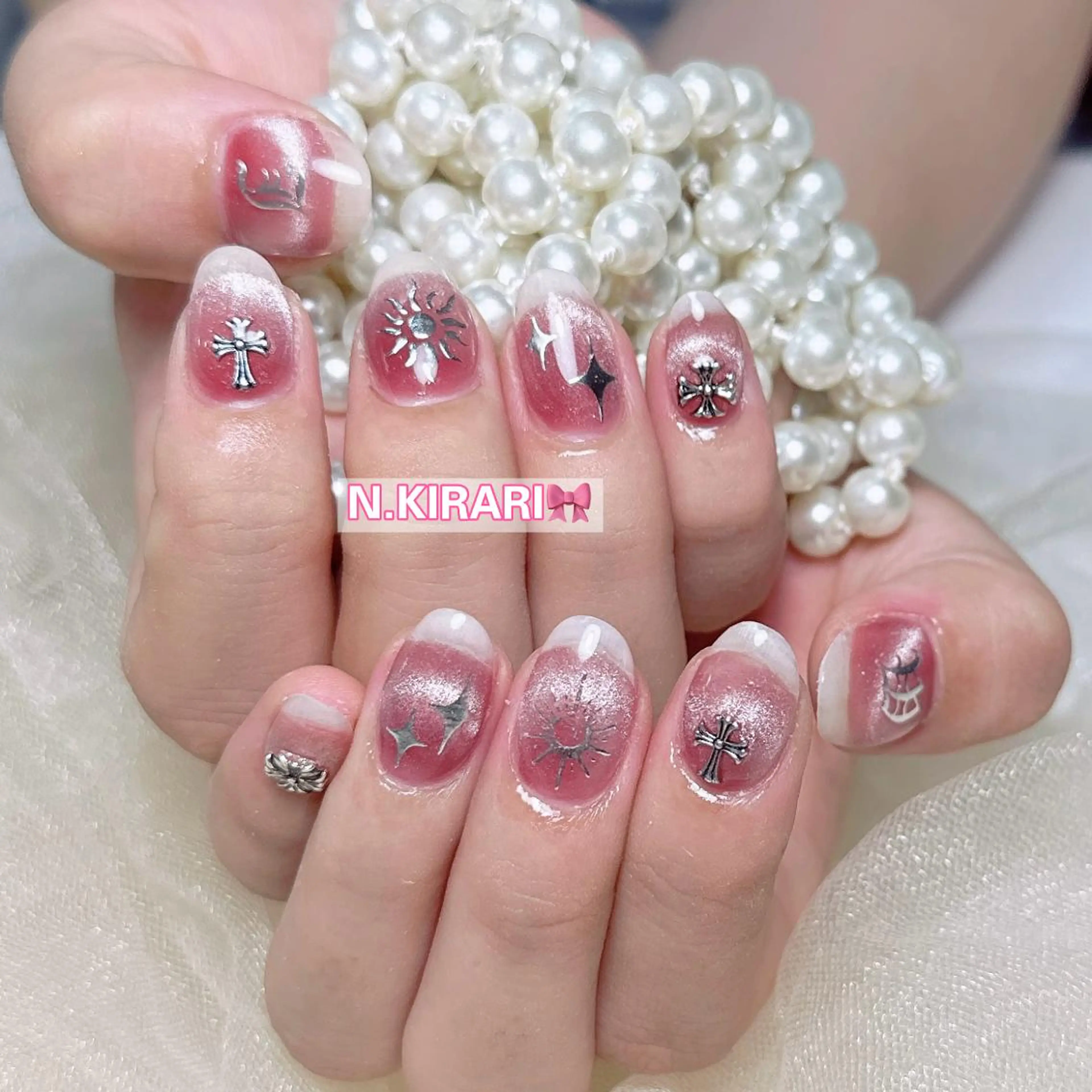 ネイル 🎀 ユズ 🎀のネイルデザイン