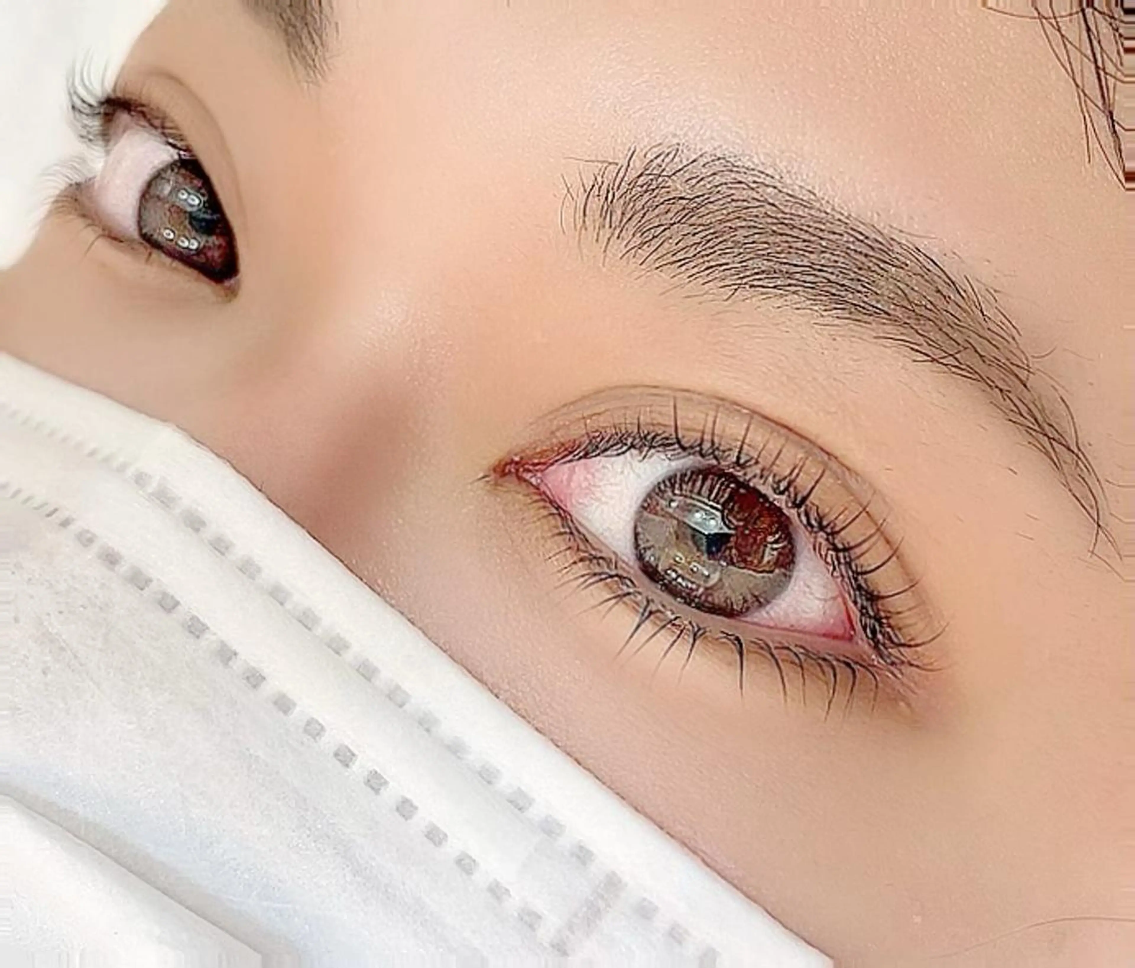 【練習モデルさん募集】👀ケラチンラッシュリフト上下(コーティング込)の写真