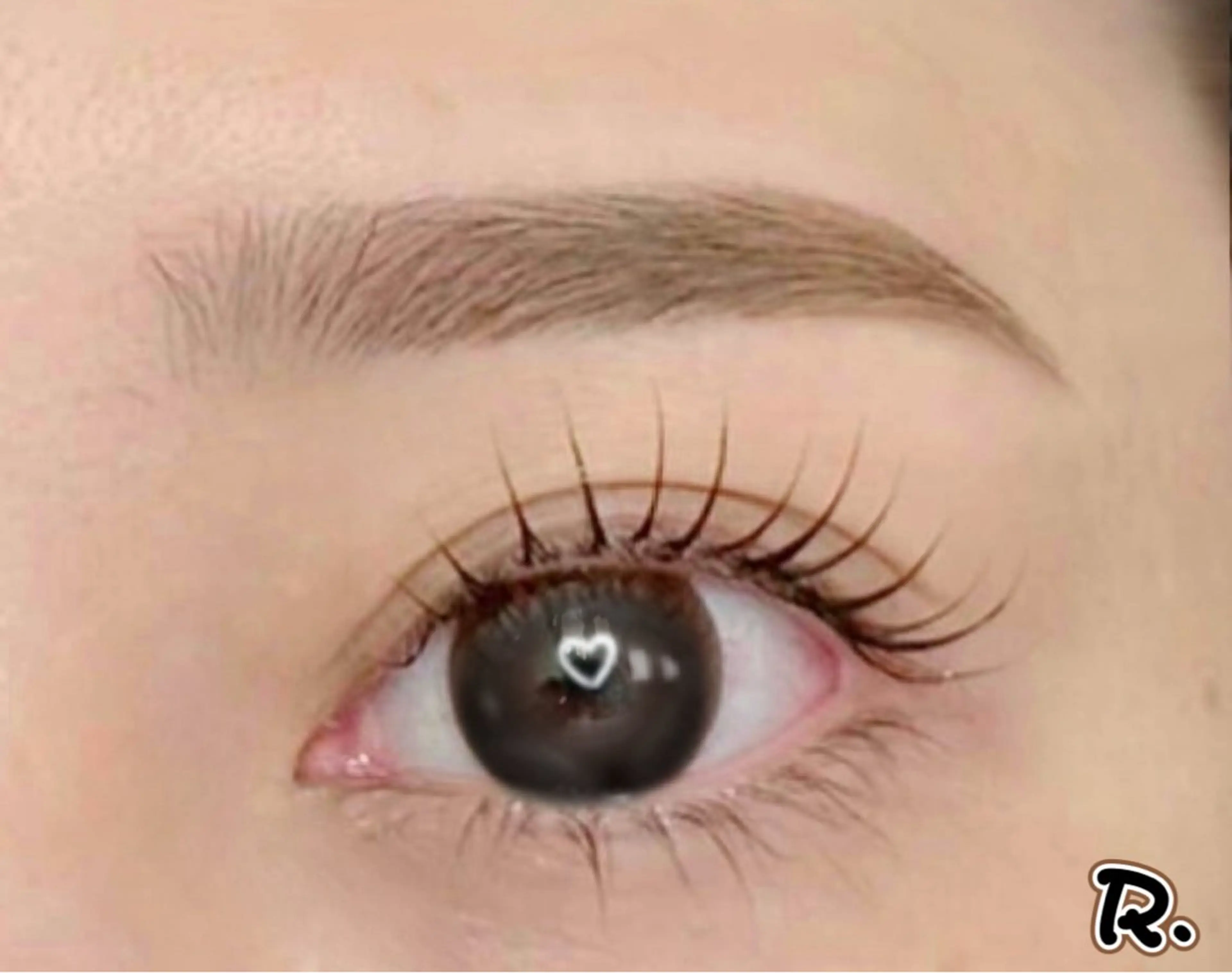 🉐似合わせまつ毛パーマ(上) ✖︎ 美眉WAX(保湿パック付) 間引き追加は+660円の写真