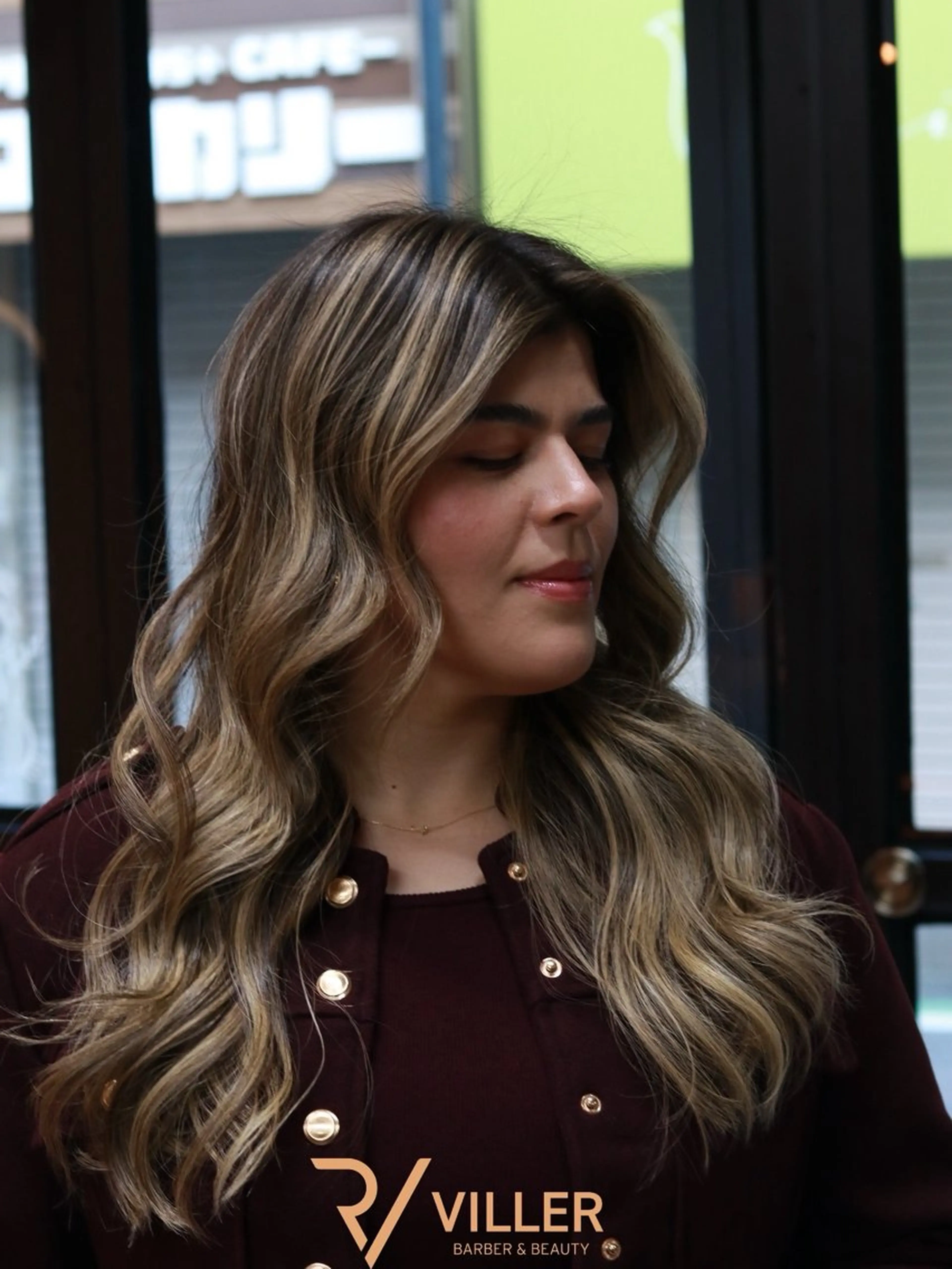 ヘアカラー VR  Barber & Beauty所属・ロドリゲス ビレルのヘアスタイル