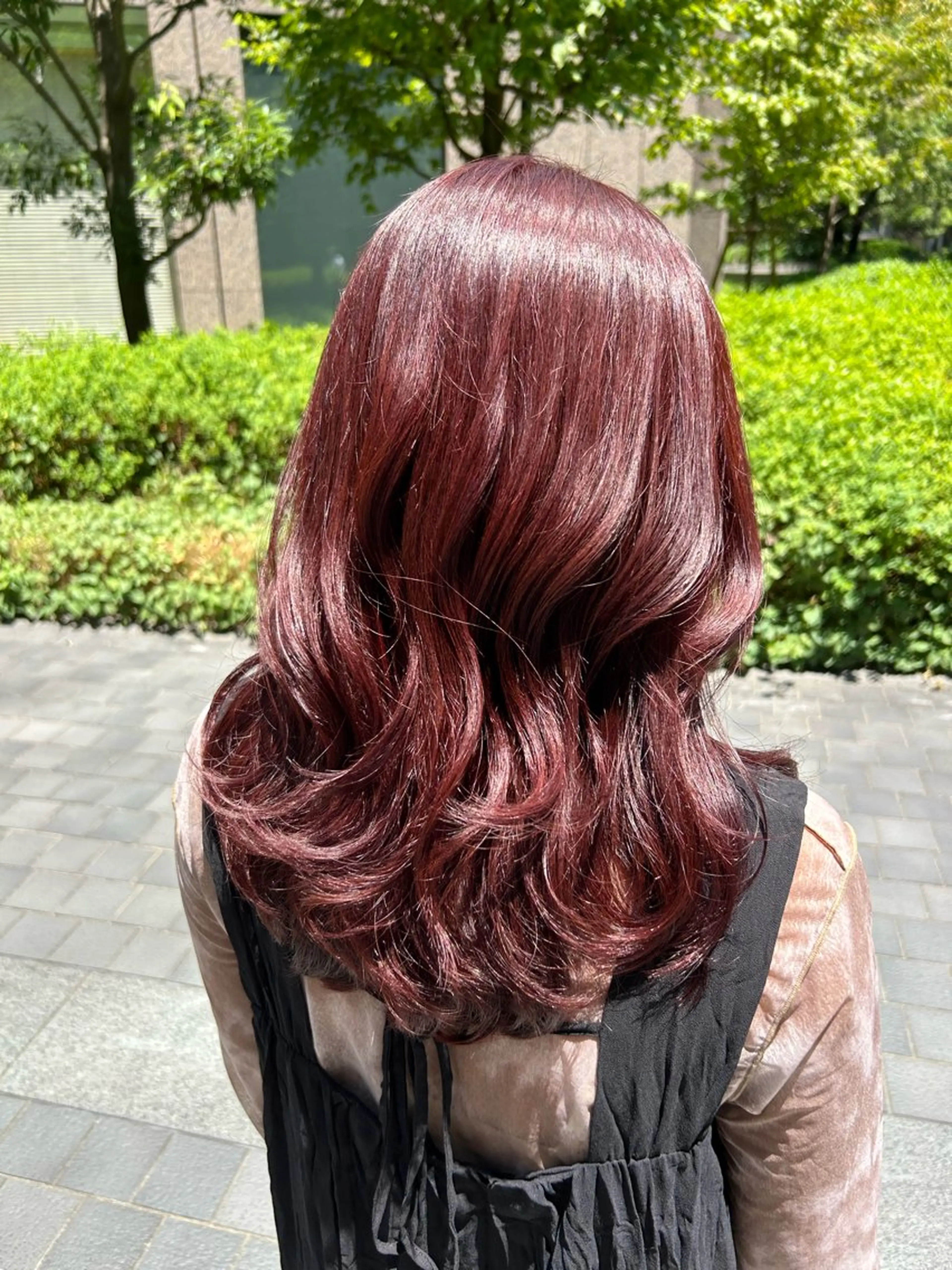 💘暖色透明感カラー+トリートメントの写真