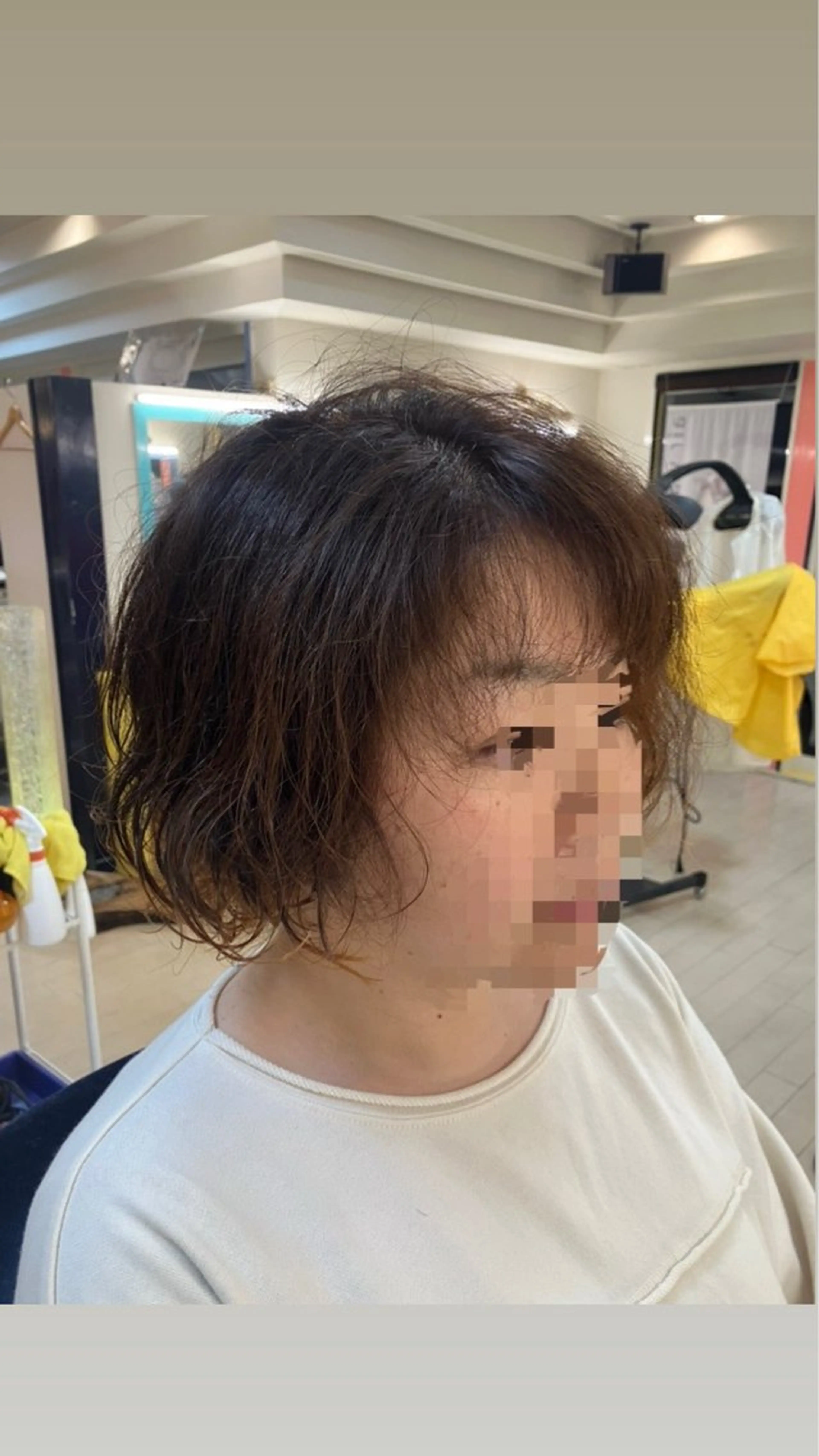 ミディアム カラー パーマ 横田  尚登のヘアスタイル