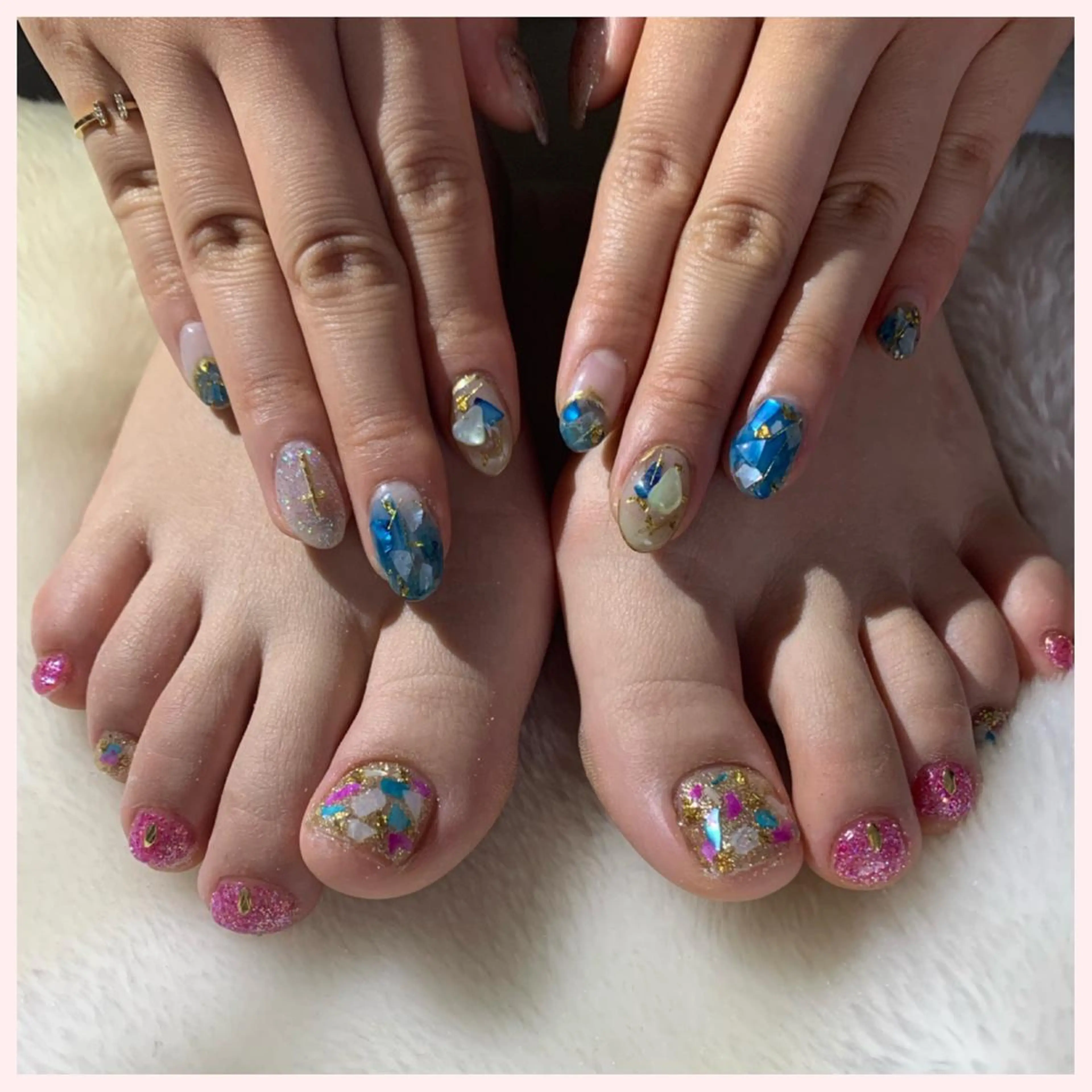 ネイル フットネイル Ogasawara Tokikaのネイルデザイン