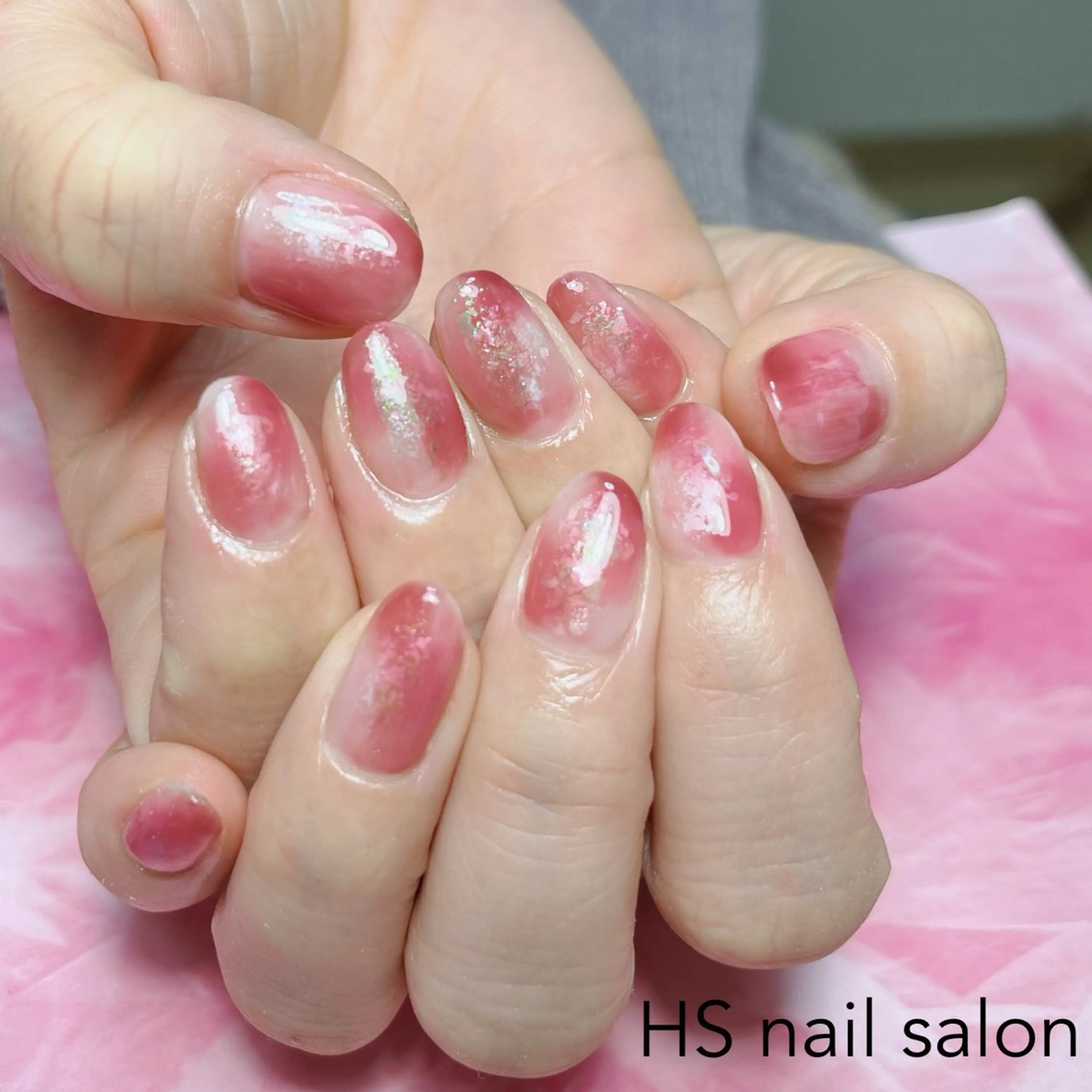 ミディアム ハンドネイル hs nail salonのネイルデザイン