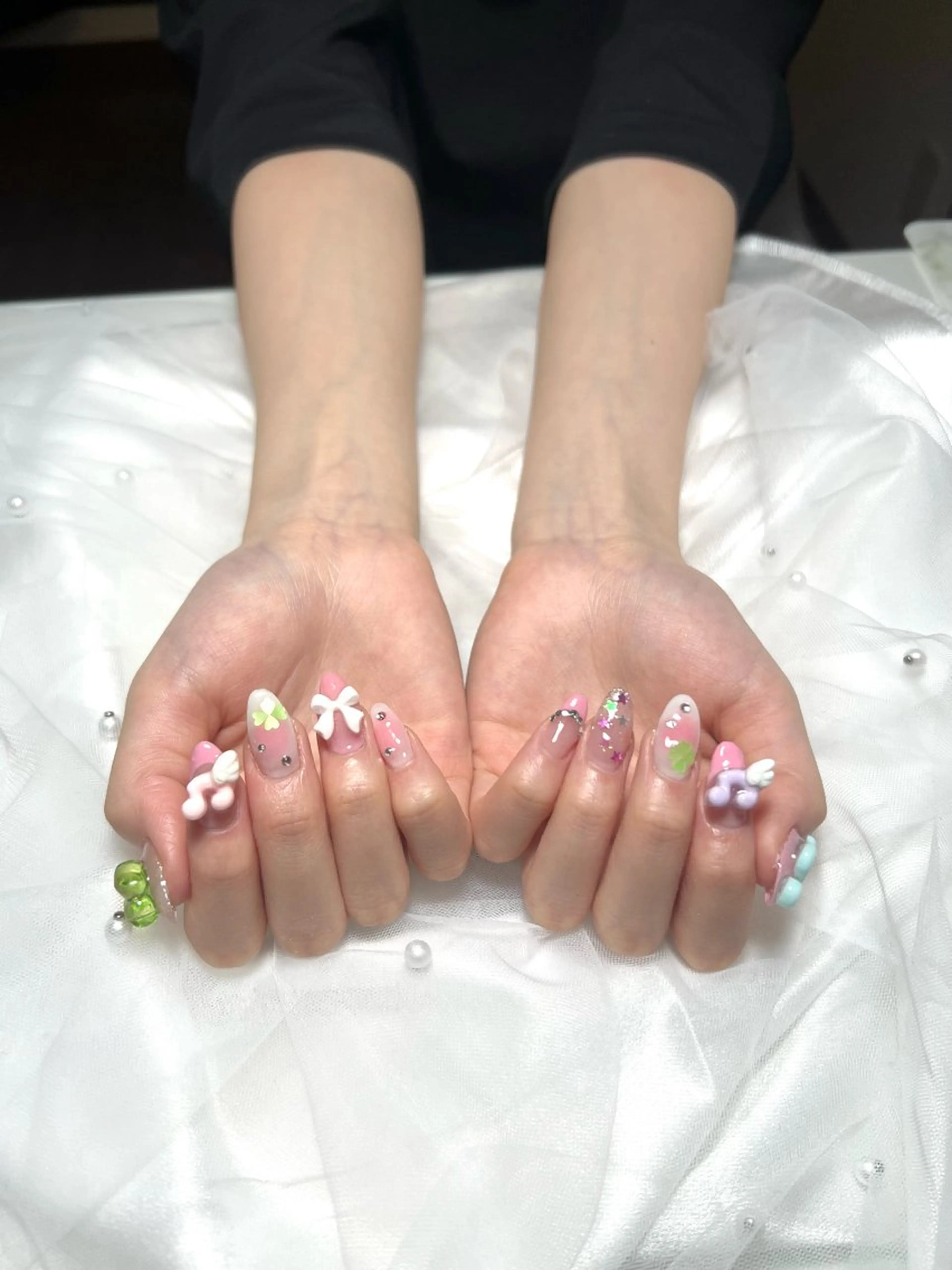 ネイル ハンドネイル 井尻 紗菜のネイルデザイン