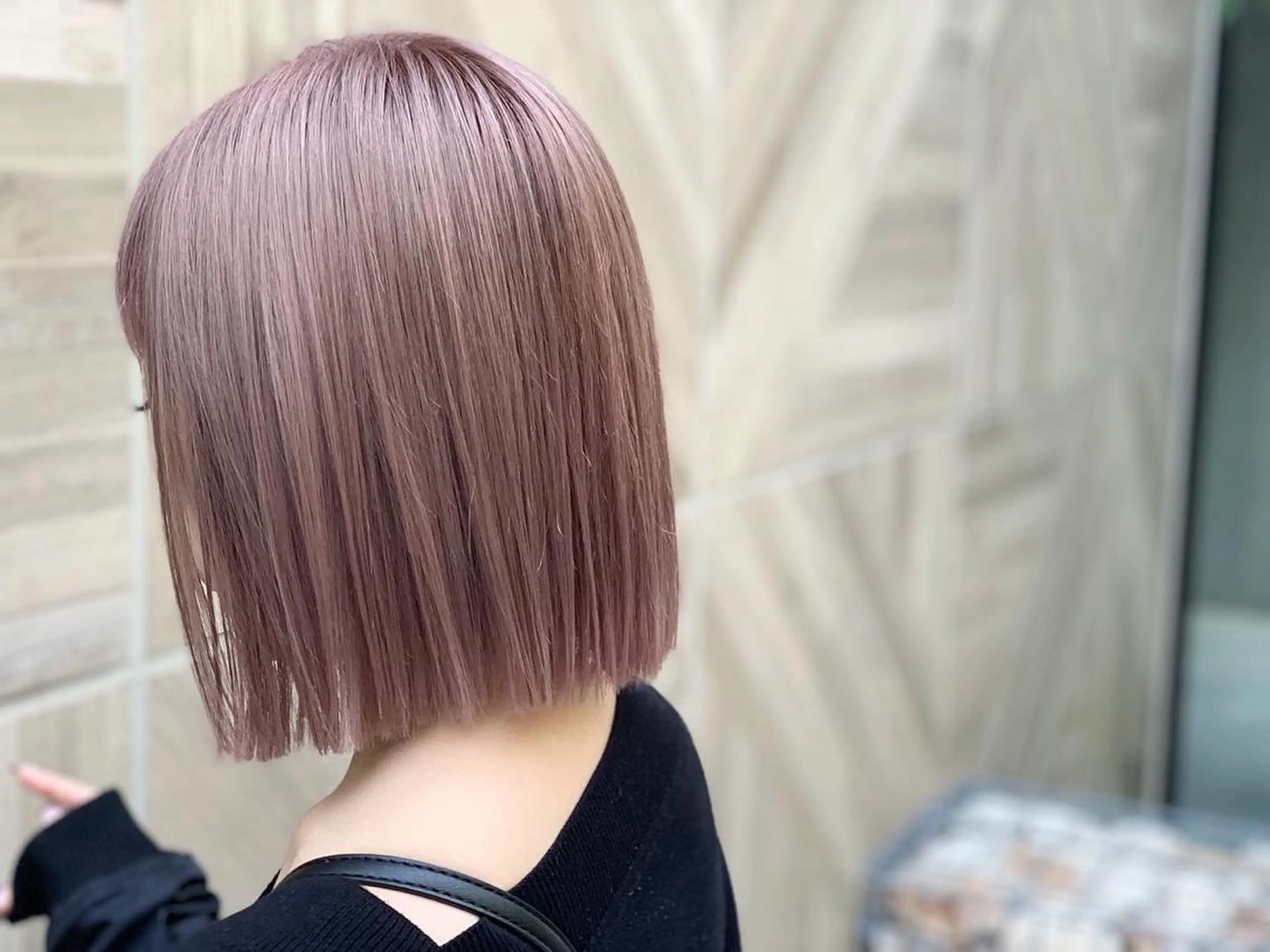 ショート カラー ピンクカラー ホワイトピンク クドウレイ fifth渋谷のヘアスタイル