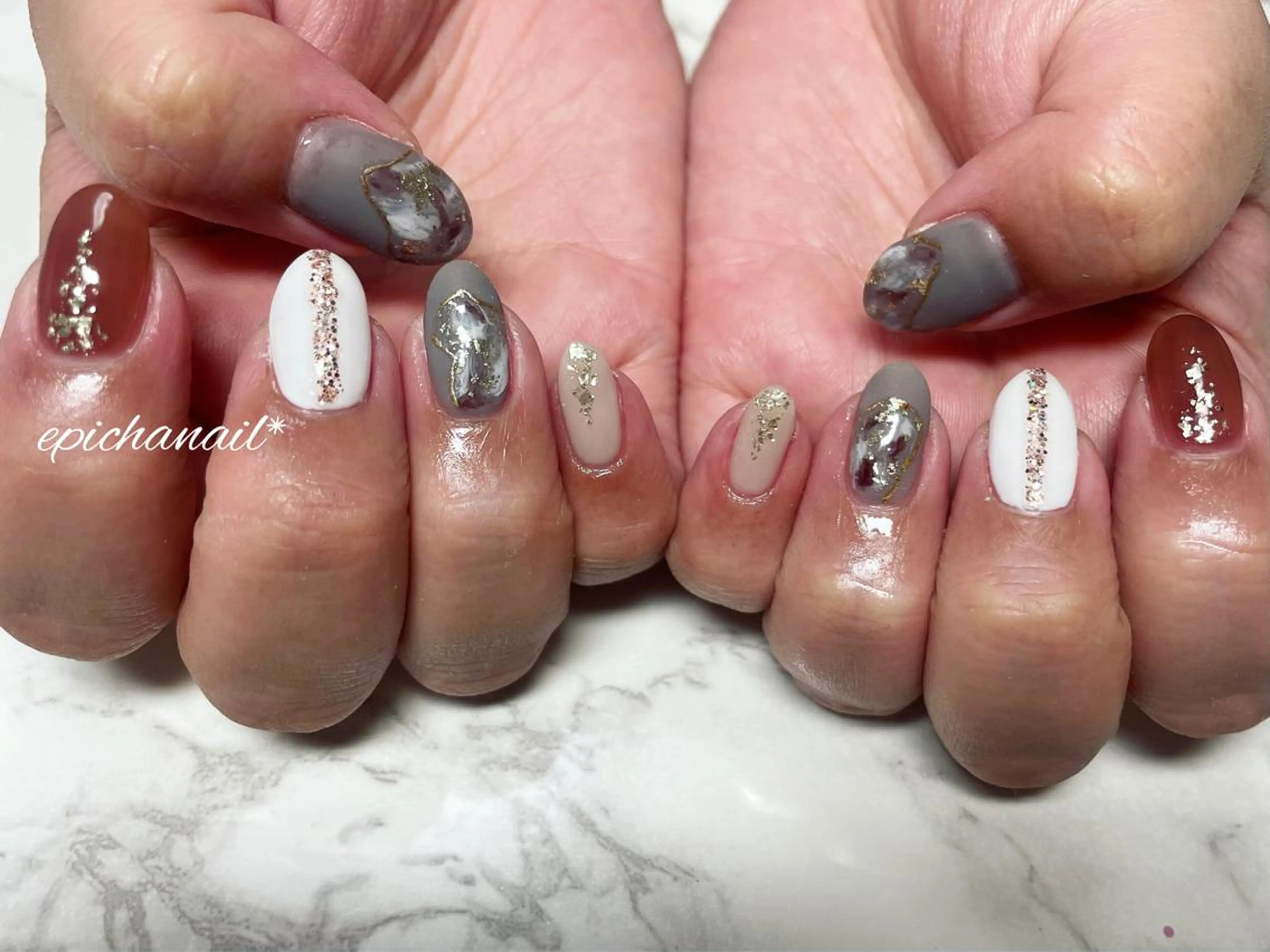 ネイル 持ち込み EPICHA NAILのネイルデザイン