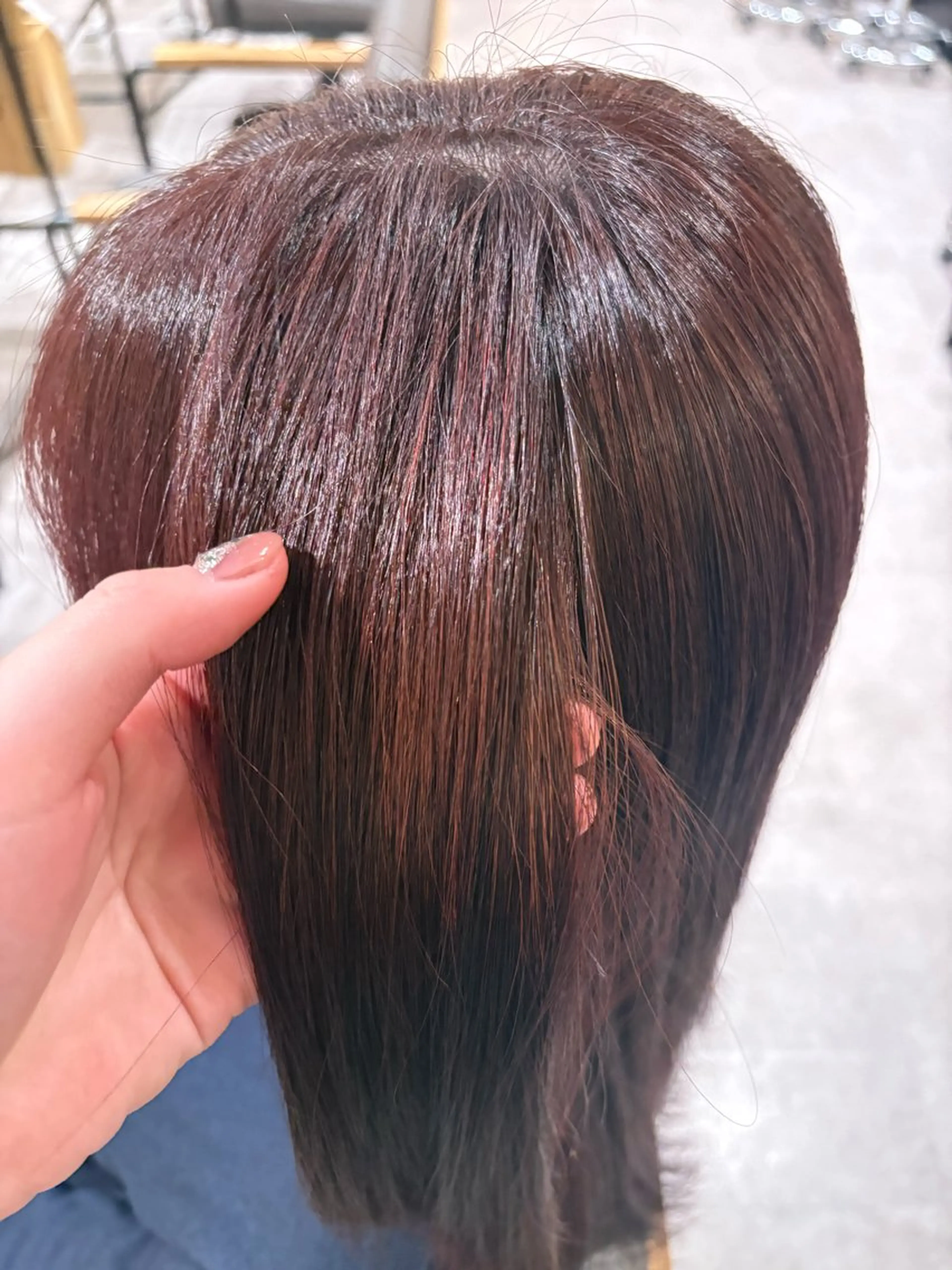 カラー NORA GINZA / U所属・三枝 千尋 ブリーチカラー募集のヘアスタイル