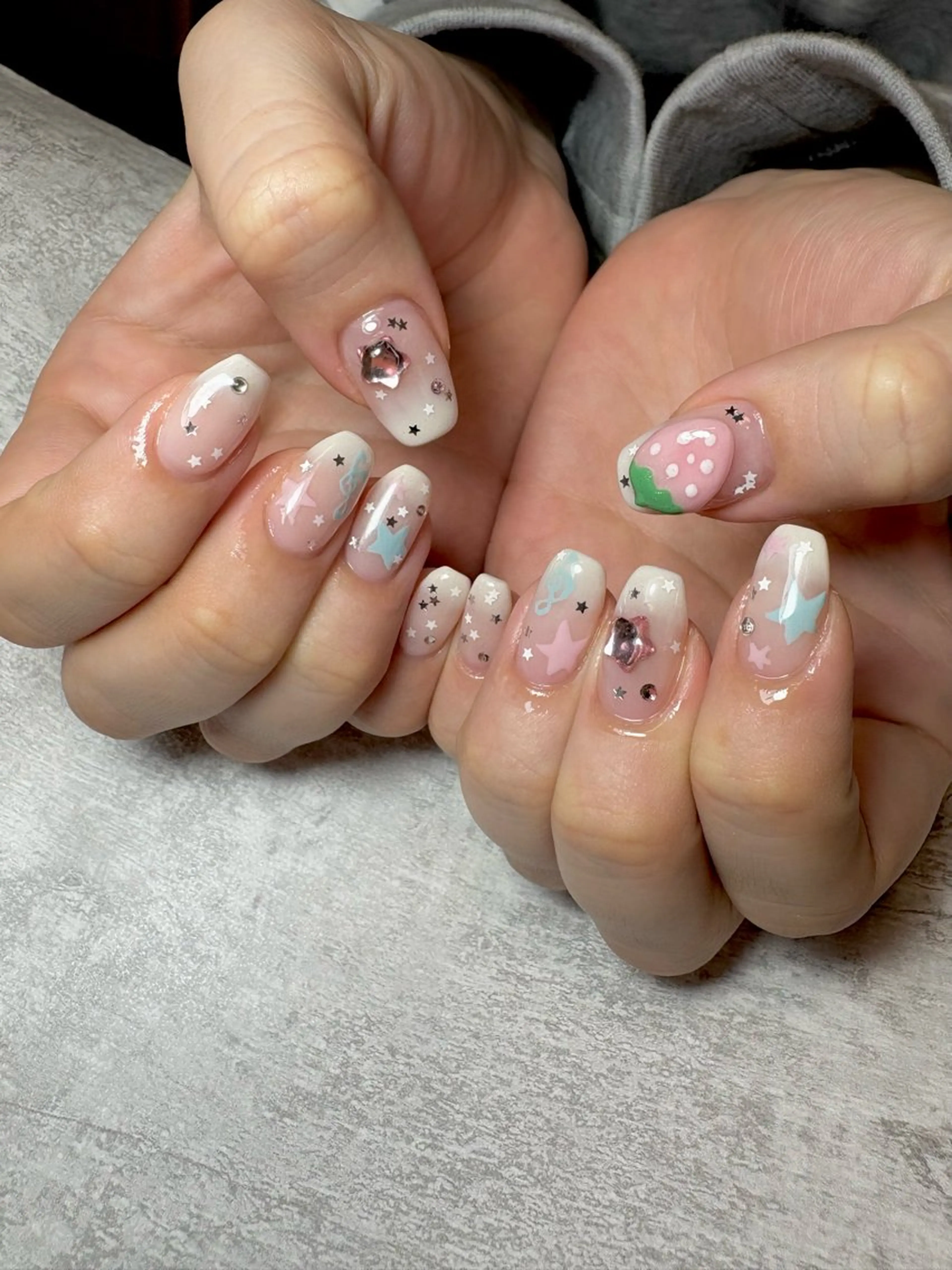 ネイル アートネイル 持ち込み BEAUTY GARDEN 【nail salon unseul】所属・nana .のネイルデザイン