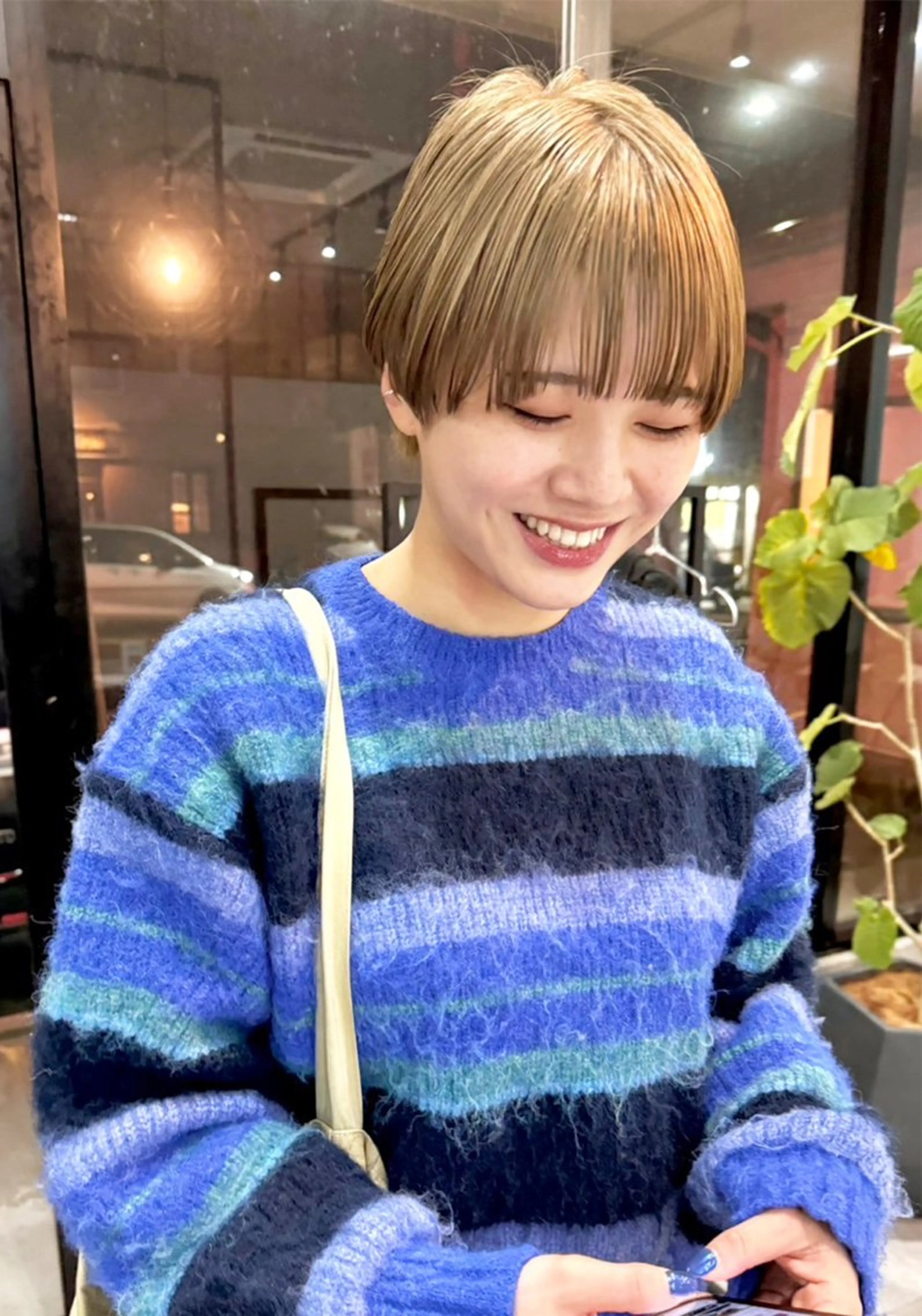 ショート ショートヘア カット ヘアカラー トリートメント 💗艶カラー💗 CECILのヘアスタイル