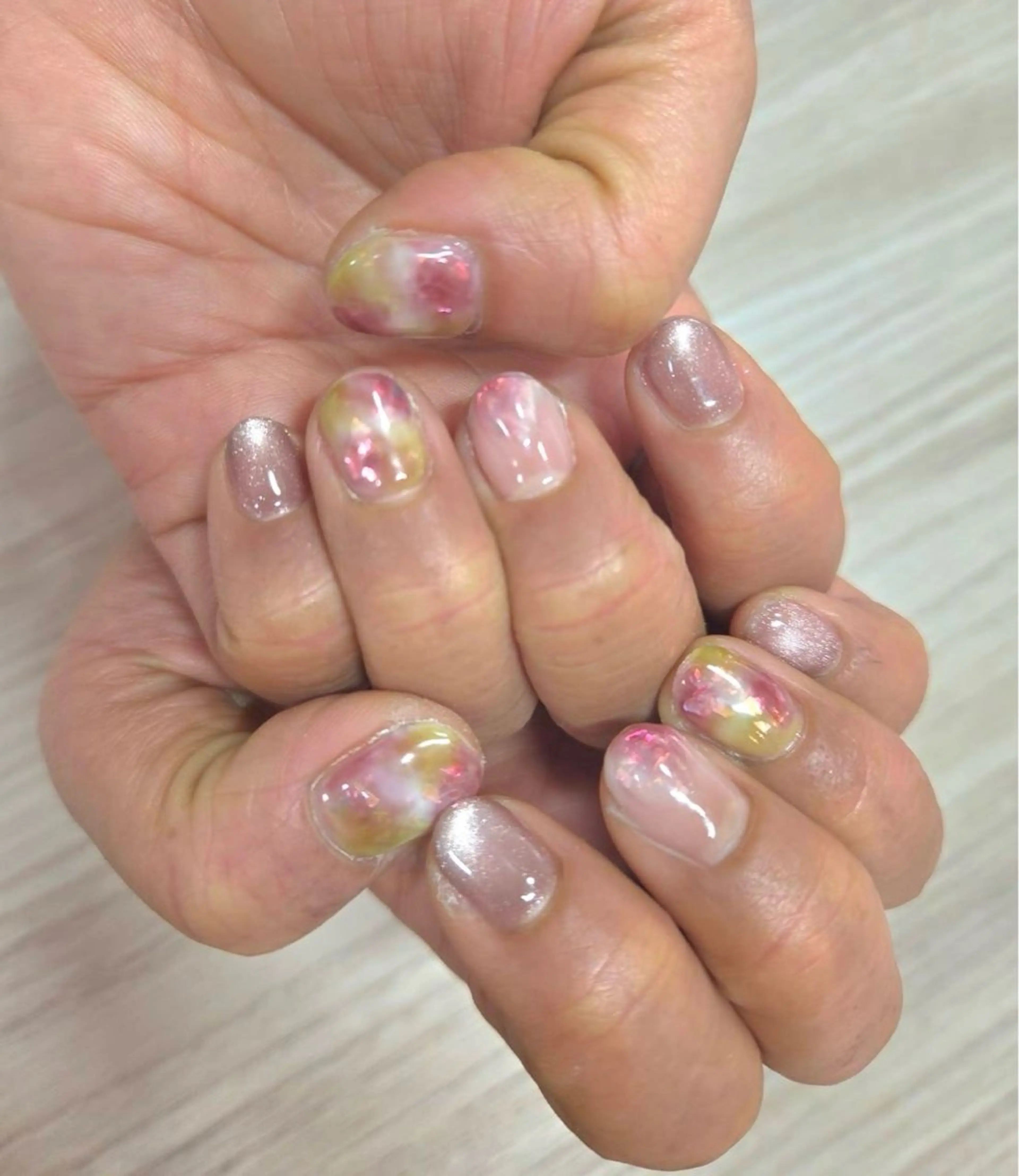 ネイル ハンドネイル Kazami 🌼🌷のネイルデザイン