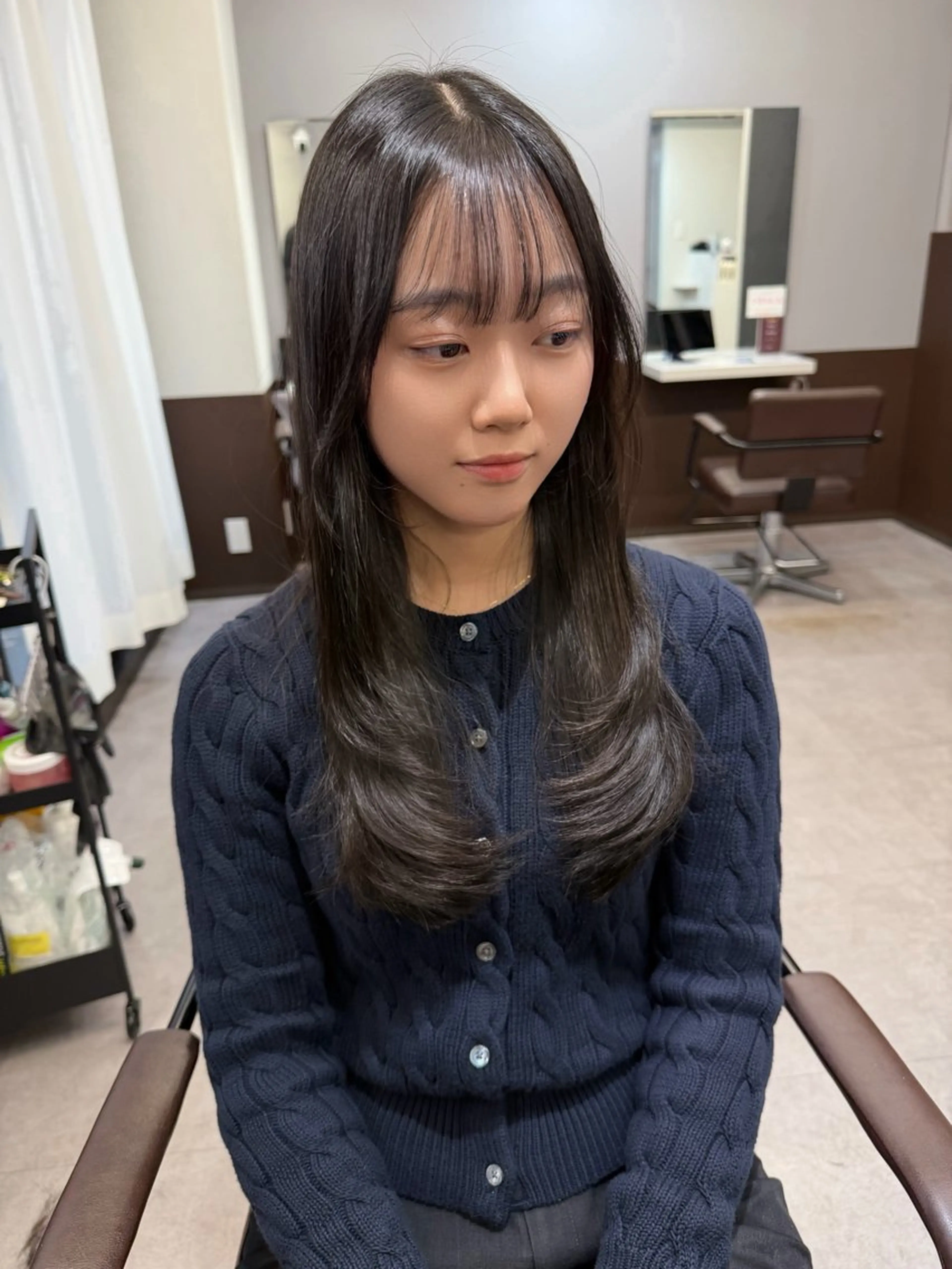 セミロング カット ヘアカラー トリートメント 【Coby代表】 美髪特化♡ RYOのヘアスタイル