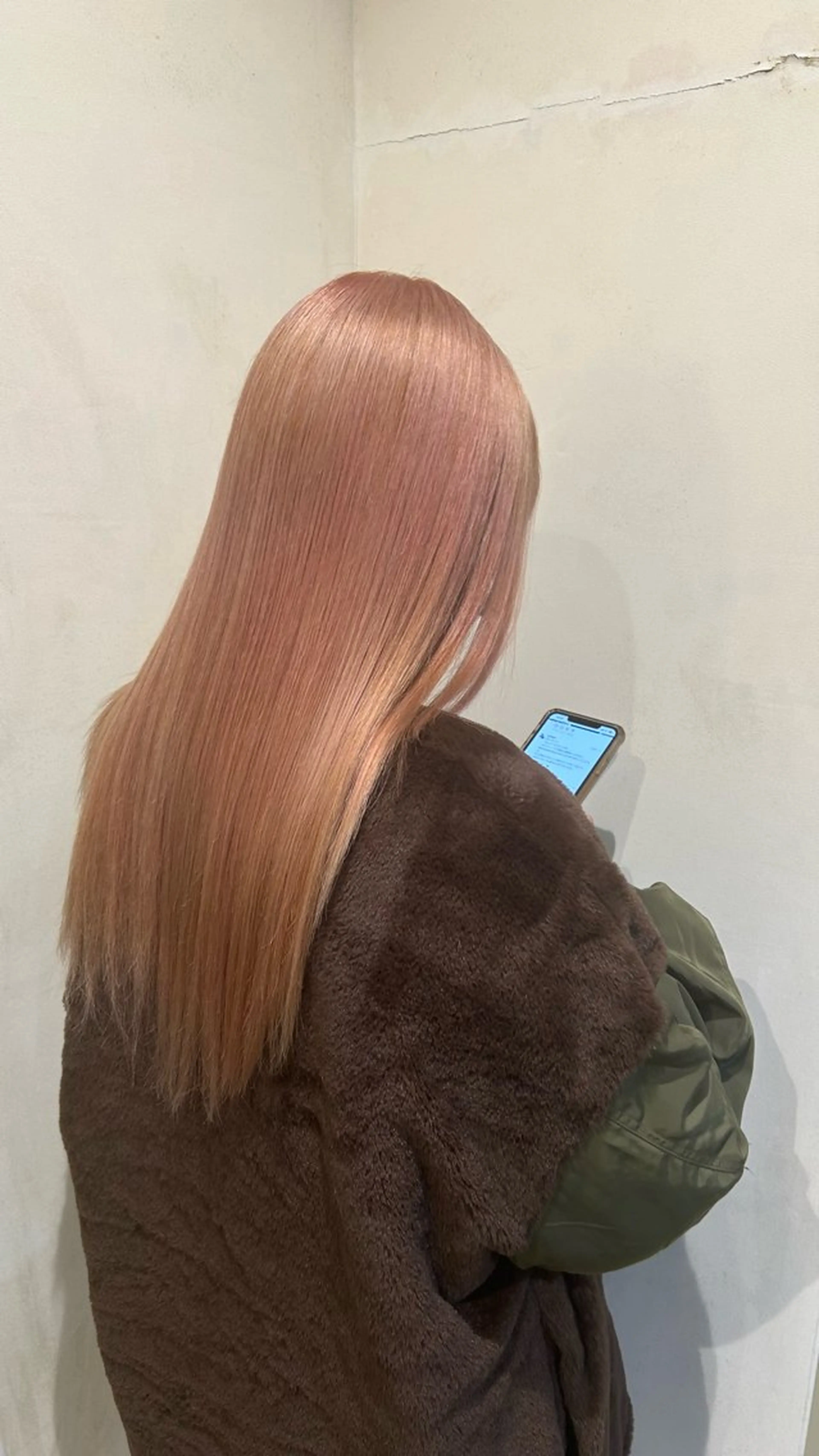 ロング カラー ブリーチ トリートメント カツキ/GARTE 代官山のヘアスタイル