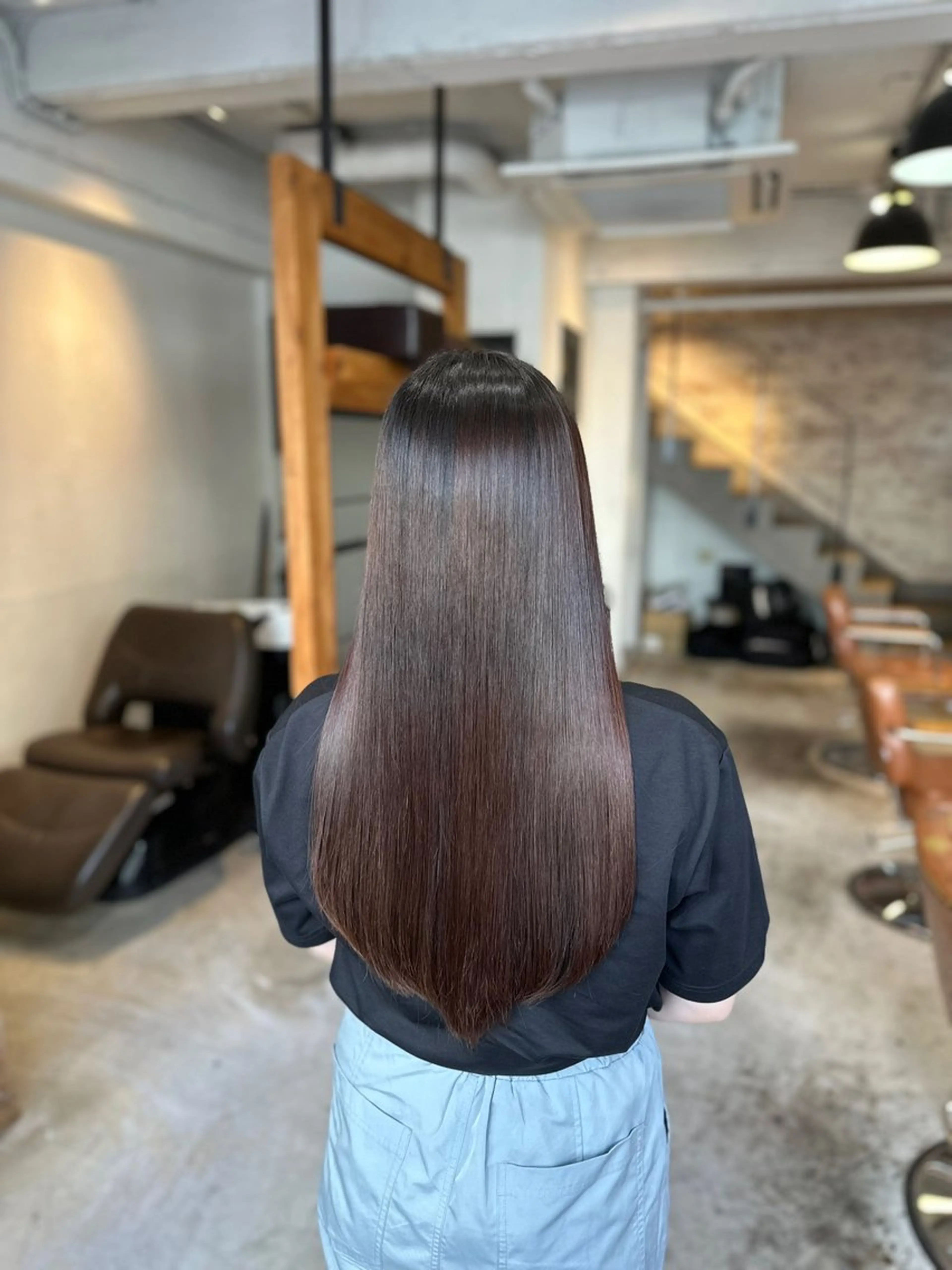 セミロング 縮毛矯正 PARIS hair salon所属・秋葉原　柏木絢汰 ✨当日予約okのヘアスタイル