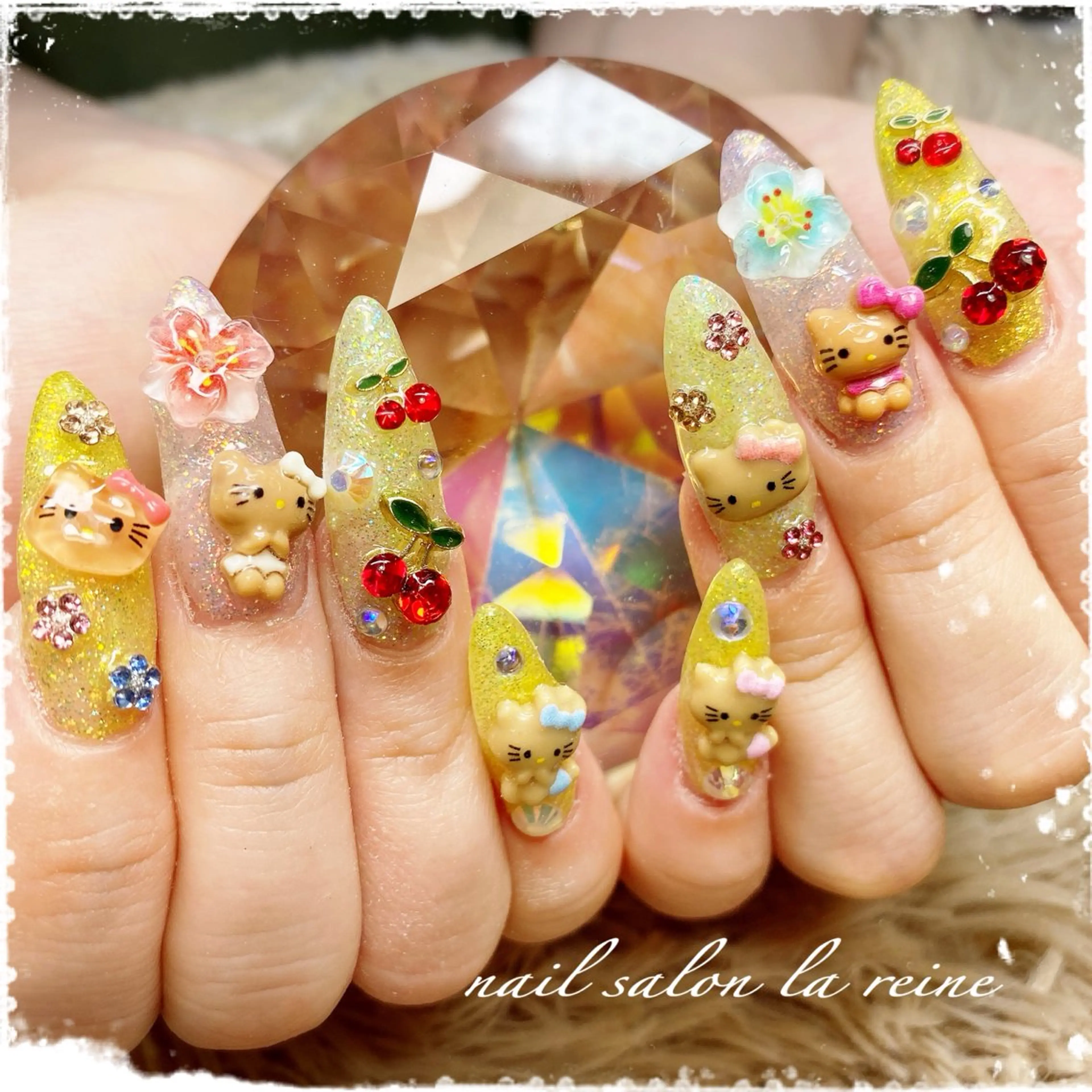 ネイル ハンドネイル nail salon  la reine所属・nail salon la reineのネイルデザイン