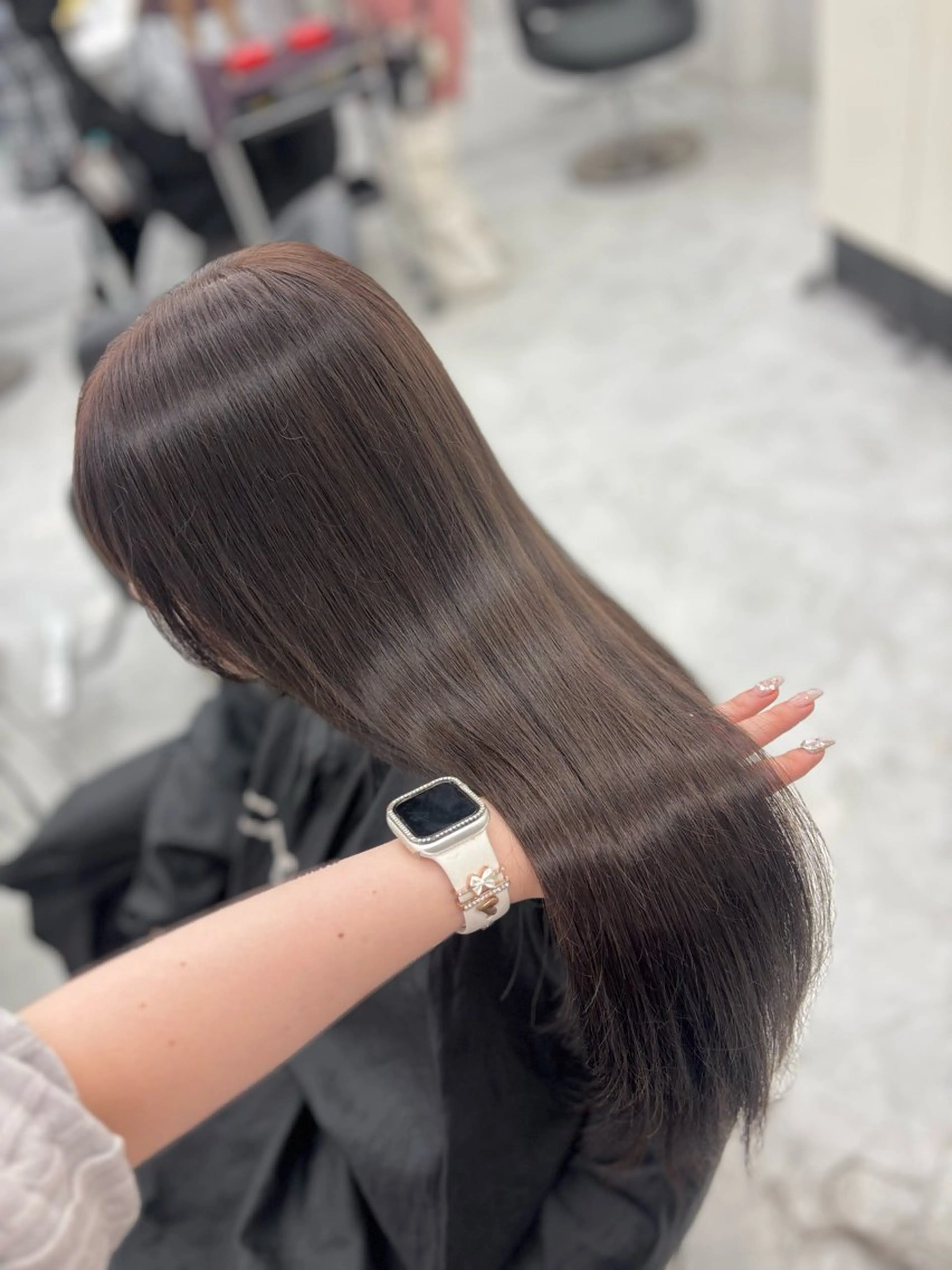 ロング カラー カット ヘアカラー 🤍レイヤー/顔周り /hirari🤍のヘアスタイル