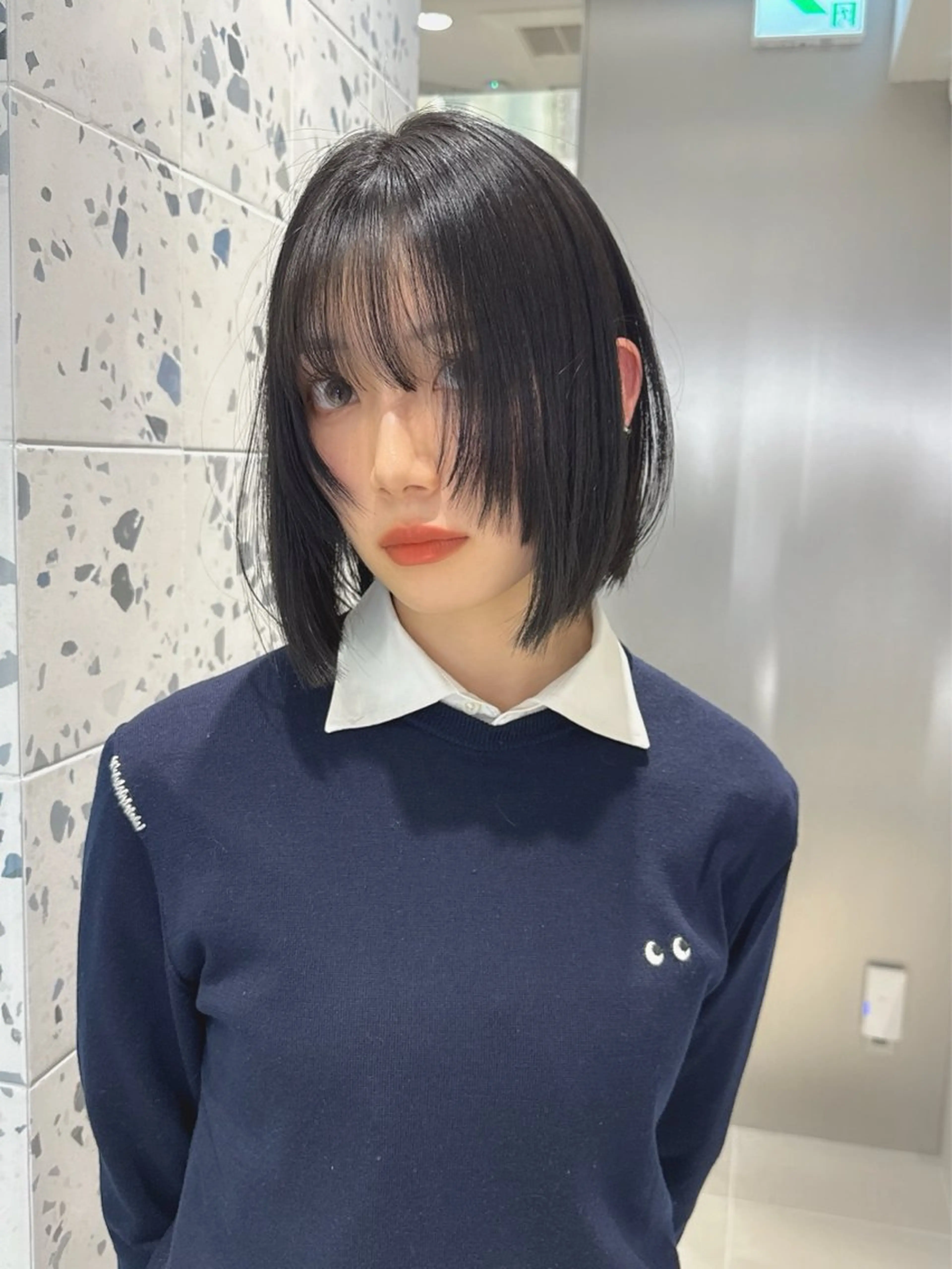 ショート カラー ブリーチ ブリーチなしカラー 伸ばしかけ カット ヘアカラー トリートメント LUMO所属・矢野 晃平のヘアスタイル