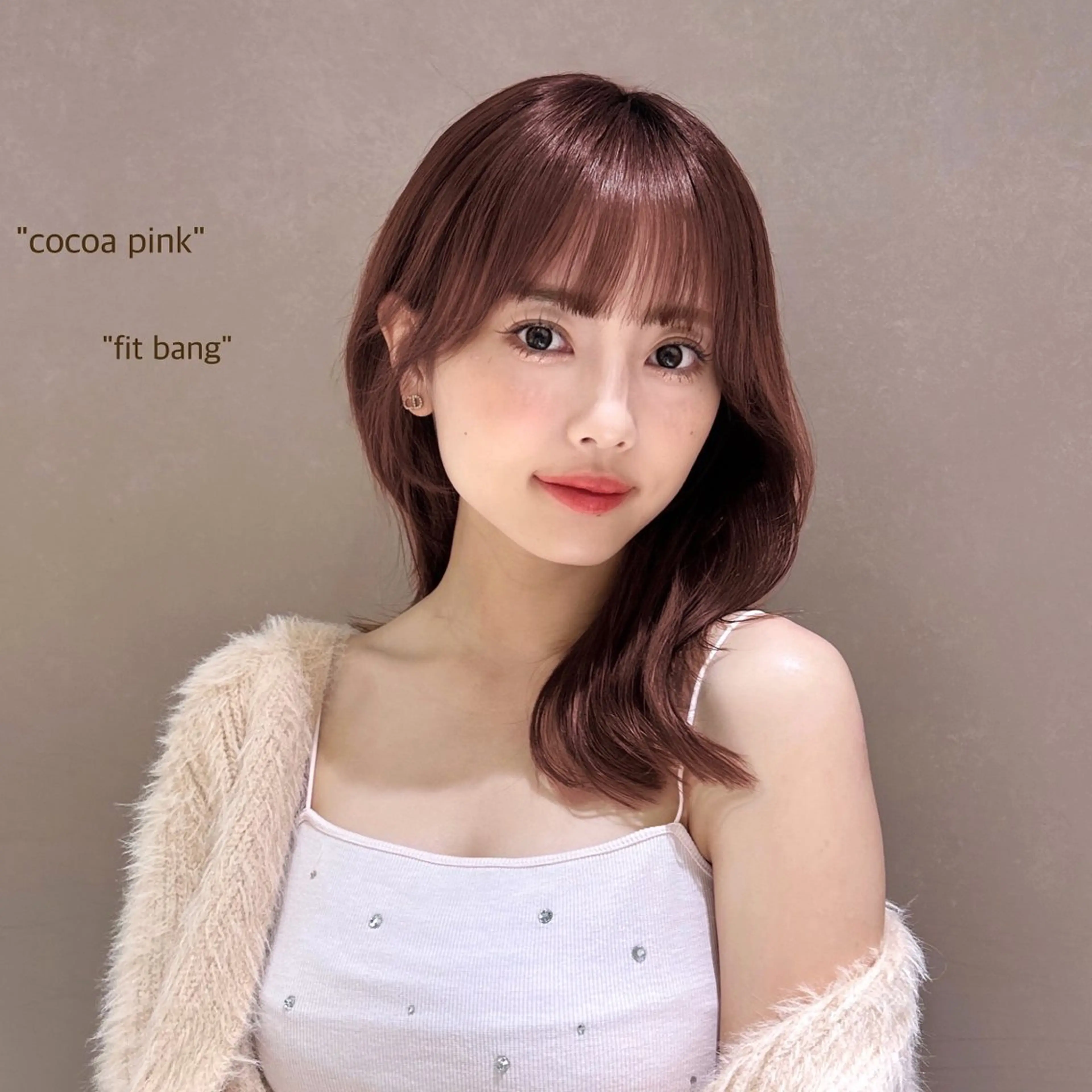 セミロング カラー ミディアムヘア Chifumiのヘアスタイル