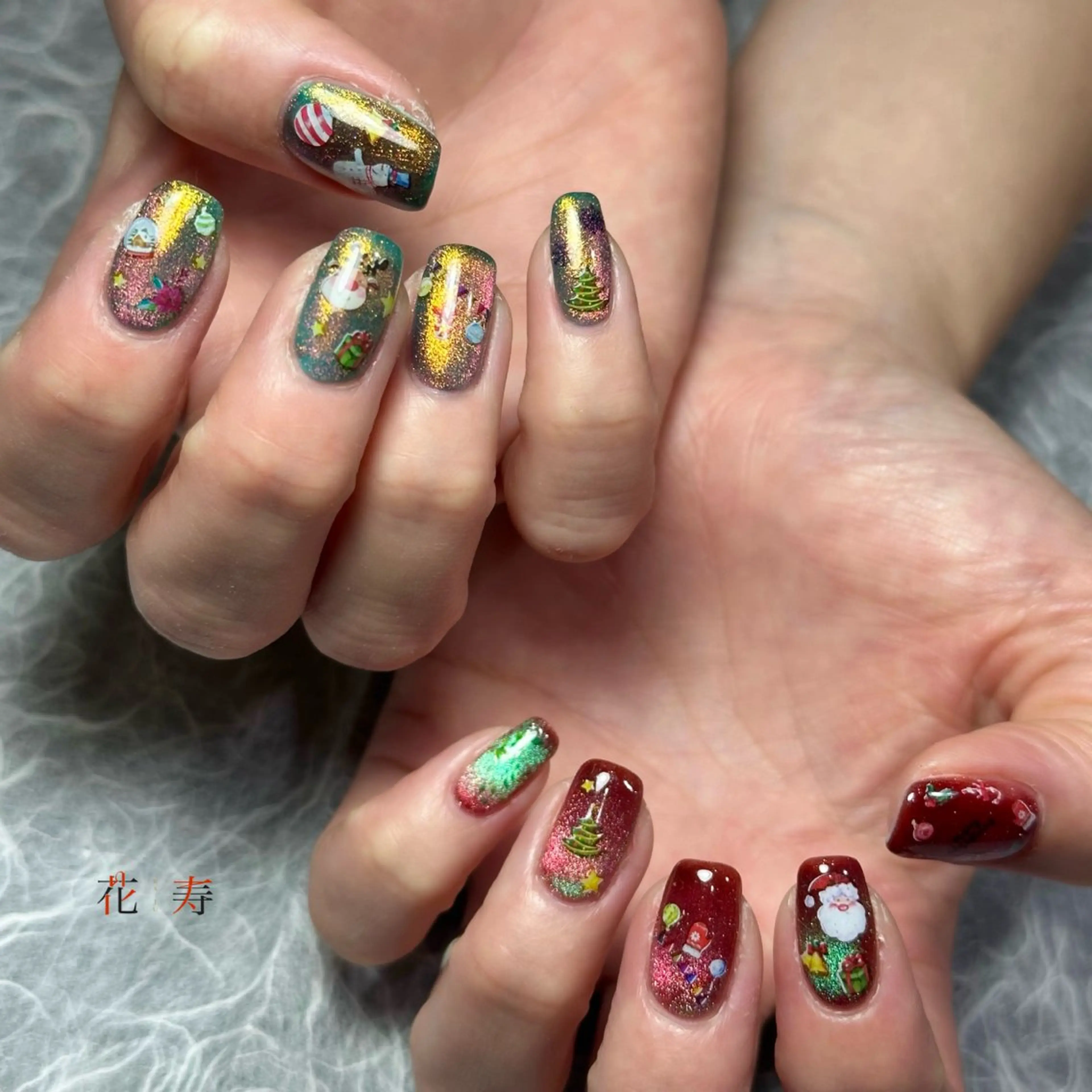 ネイル ハンドネイル 花寿-kaju- s.のネイルデザイン