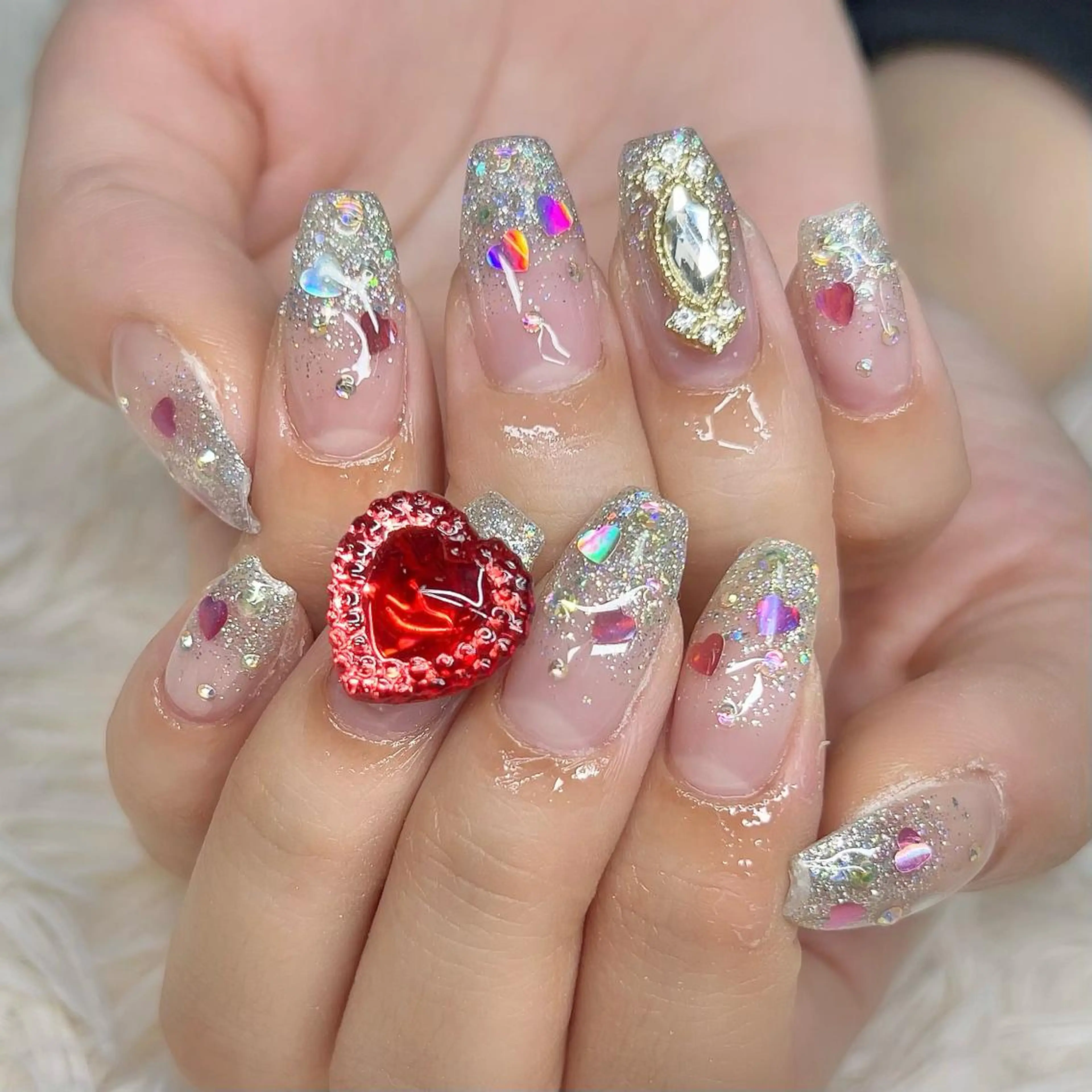 ネイル ハンドネイル 【Yappy🌈】 💖P-tanaのネイルデザイン