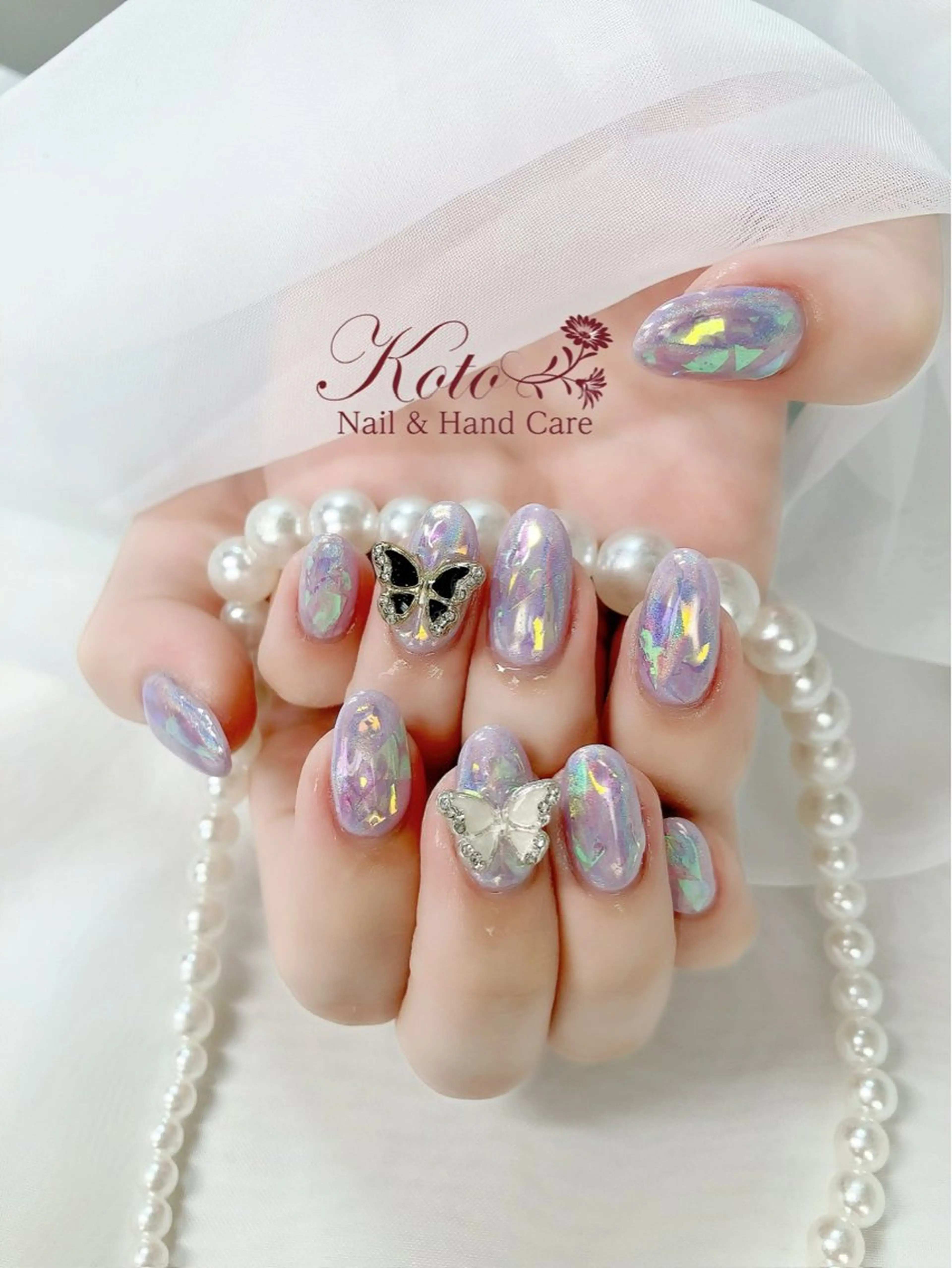 ネイル 長さ出し ジェルネイル 持ち込み ニュアンスネイル 赤色 Risa ネイルサロンKOTOのネイルデザイン