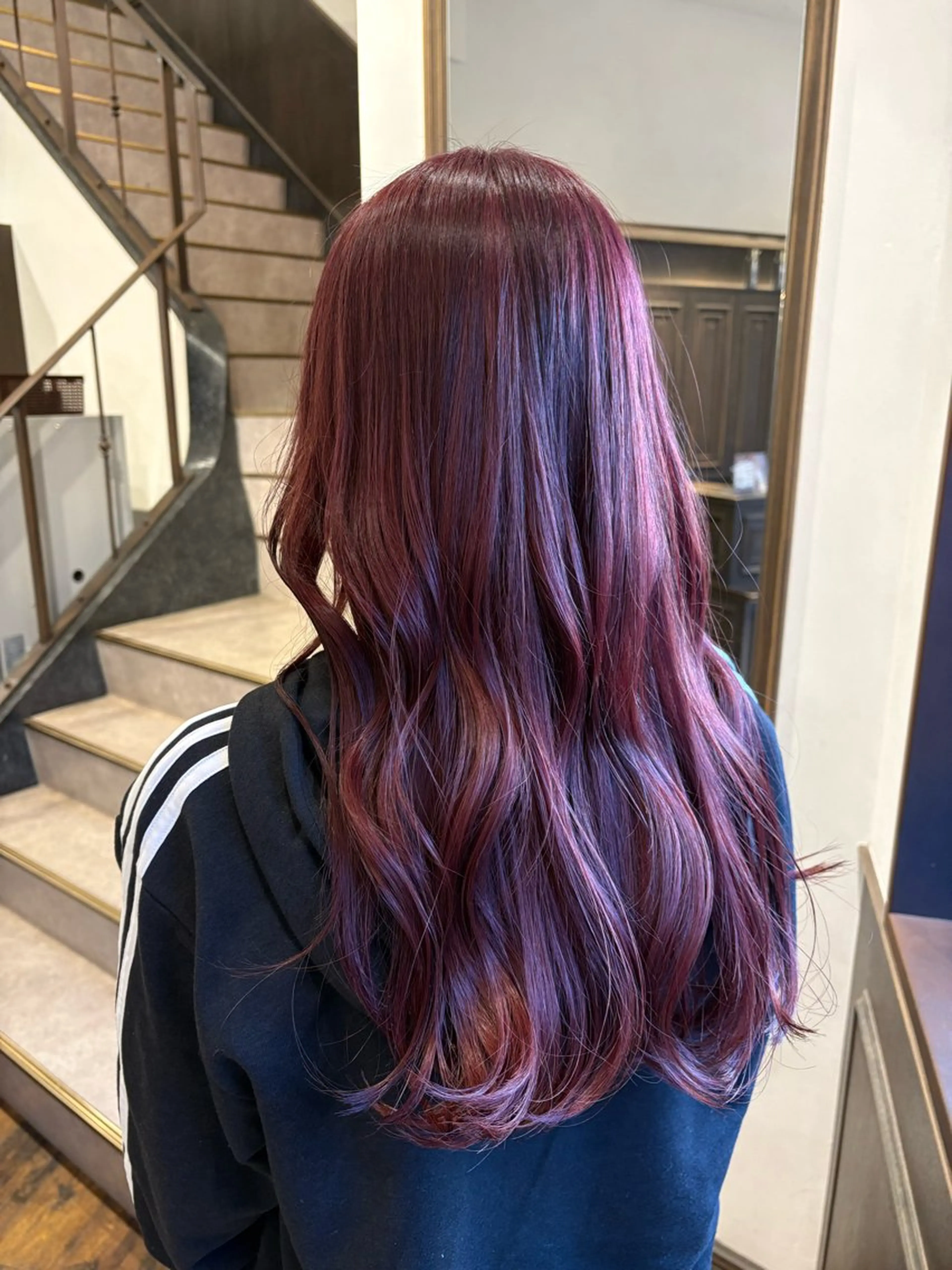 ミディアム カラー noa 似合わせ︰ 透明感︰韓国風のヘアスタイル