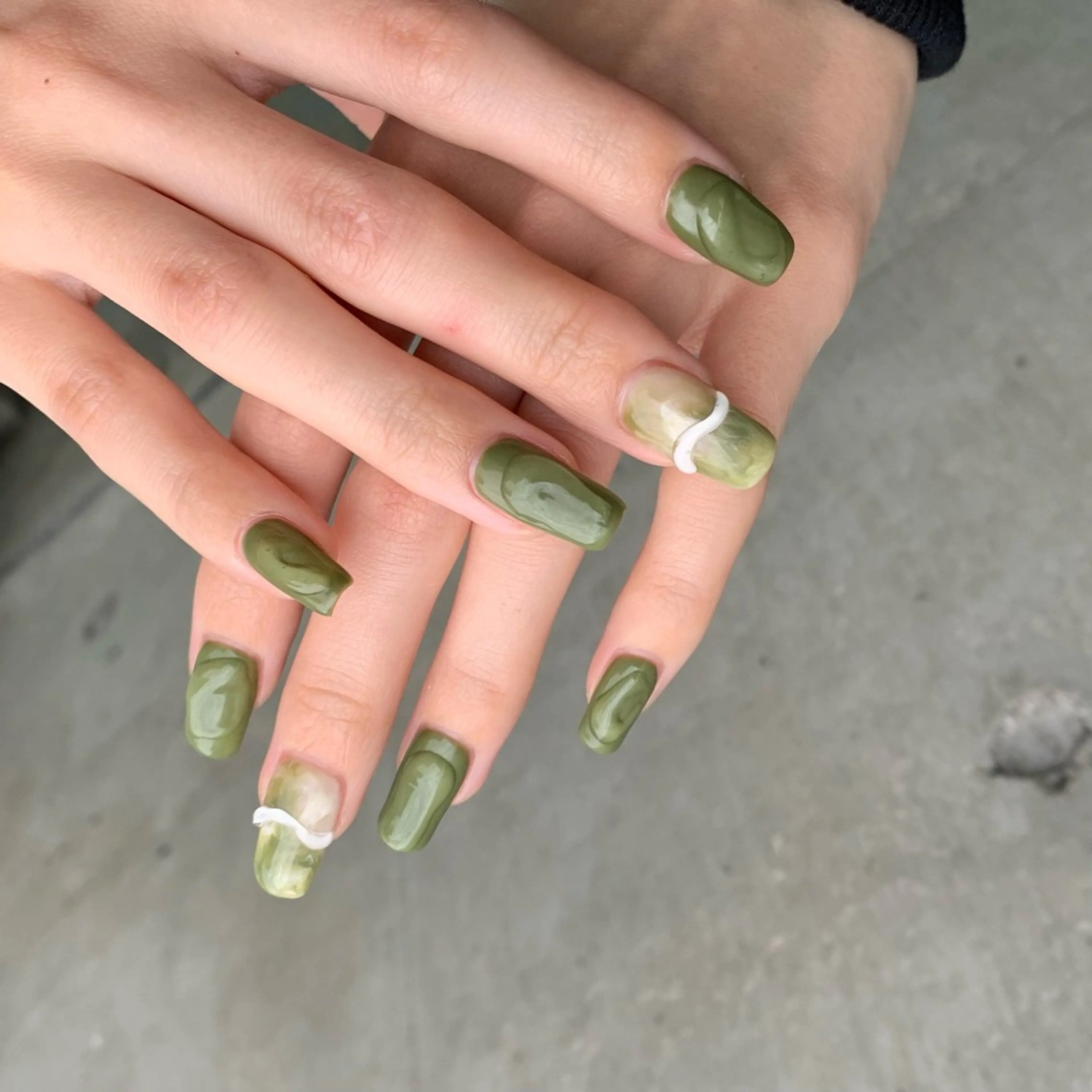 ネイル ジェルネイル ニュアンスネイル パラジェル YUKIMO🍎名駅 /ニュアンスのネイルデザイン