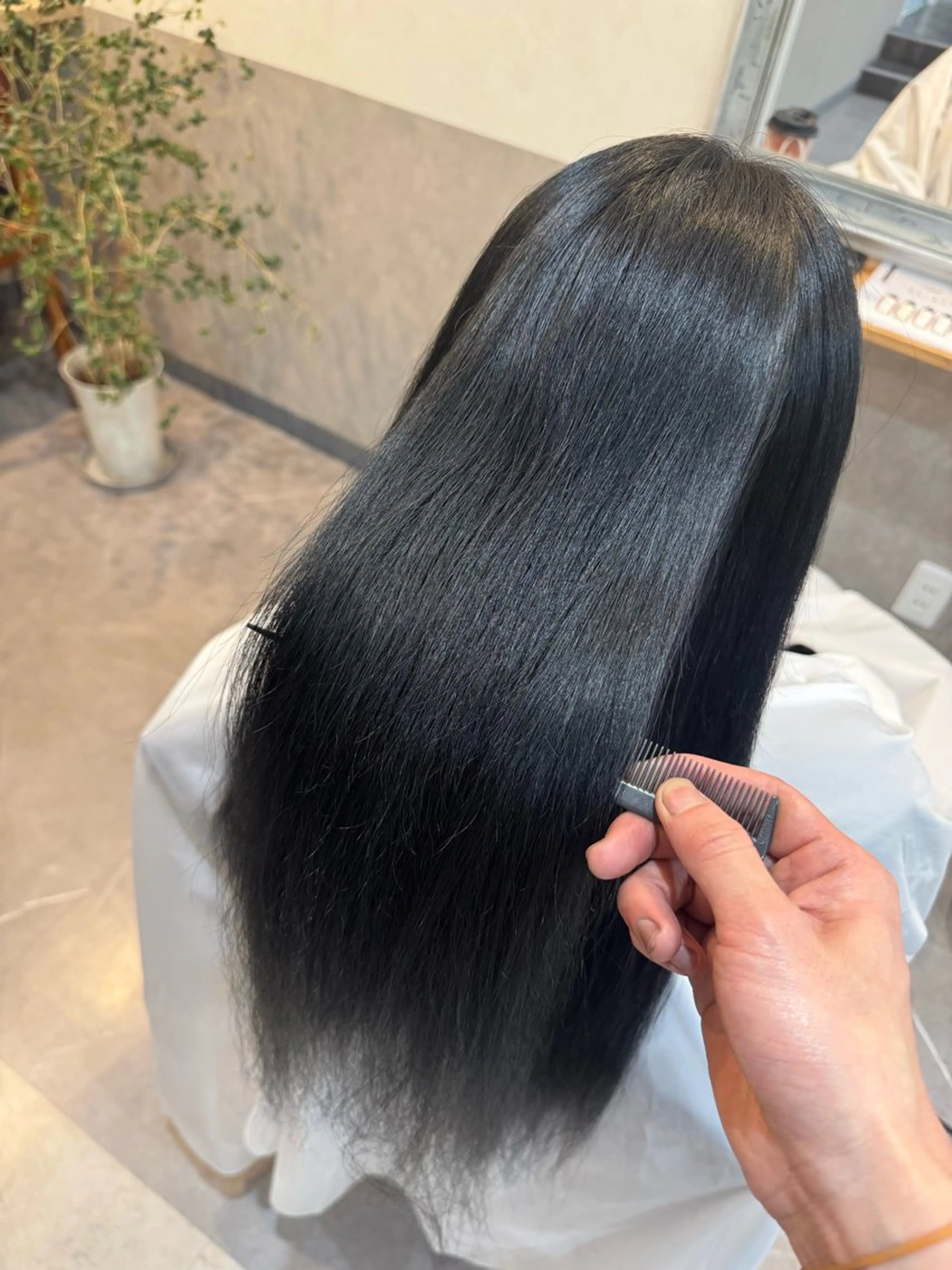 ロング カラー ヘアカラー ヘアケア専門店 Nerine 松戸駅西口 きてみてまつど通り店所属・🫧髪質改善🫧/ ひじりなり🍏のヘアスタイル