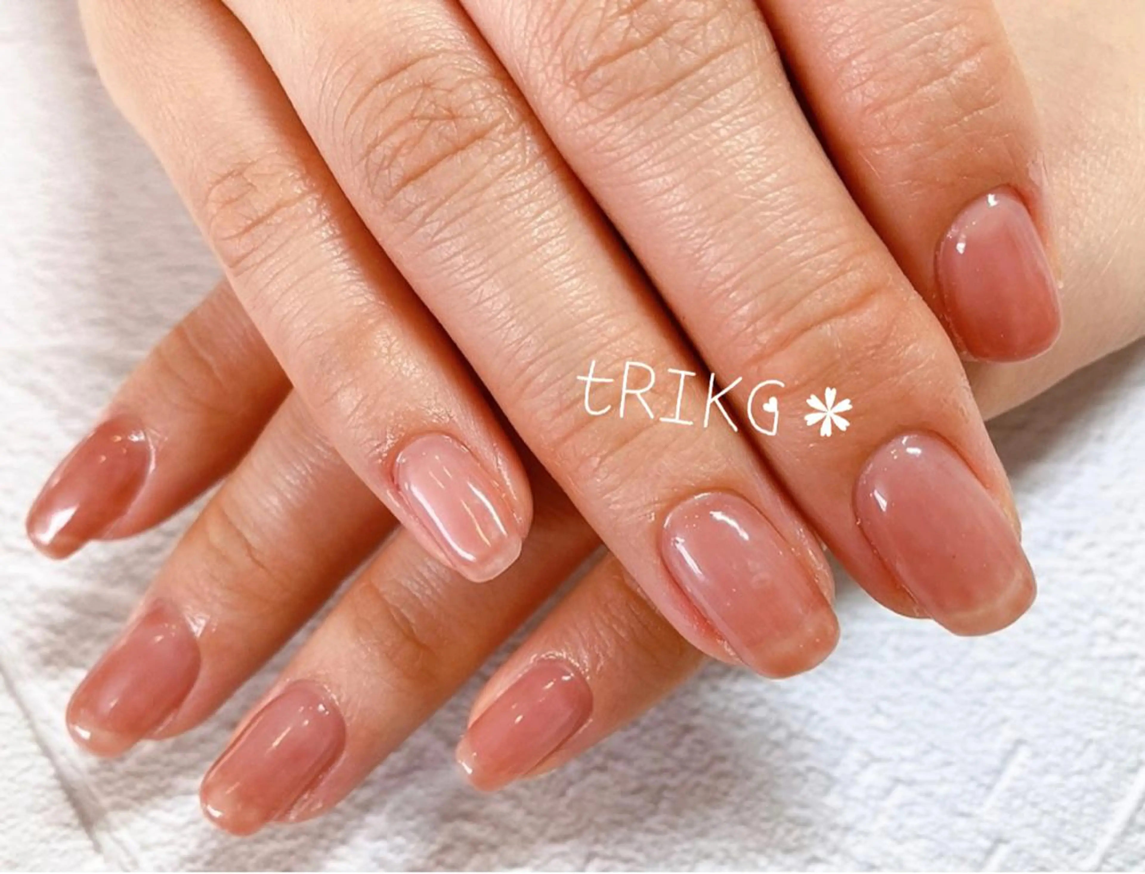 ネイル ハンドネイル tRING* しいの木台のネイルデザイン