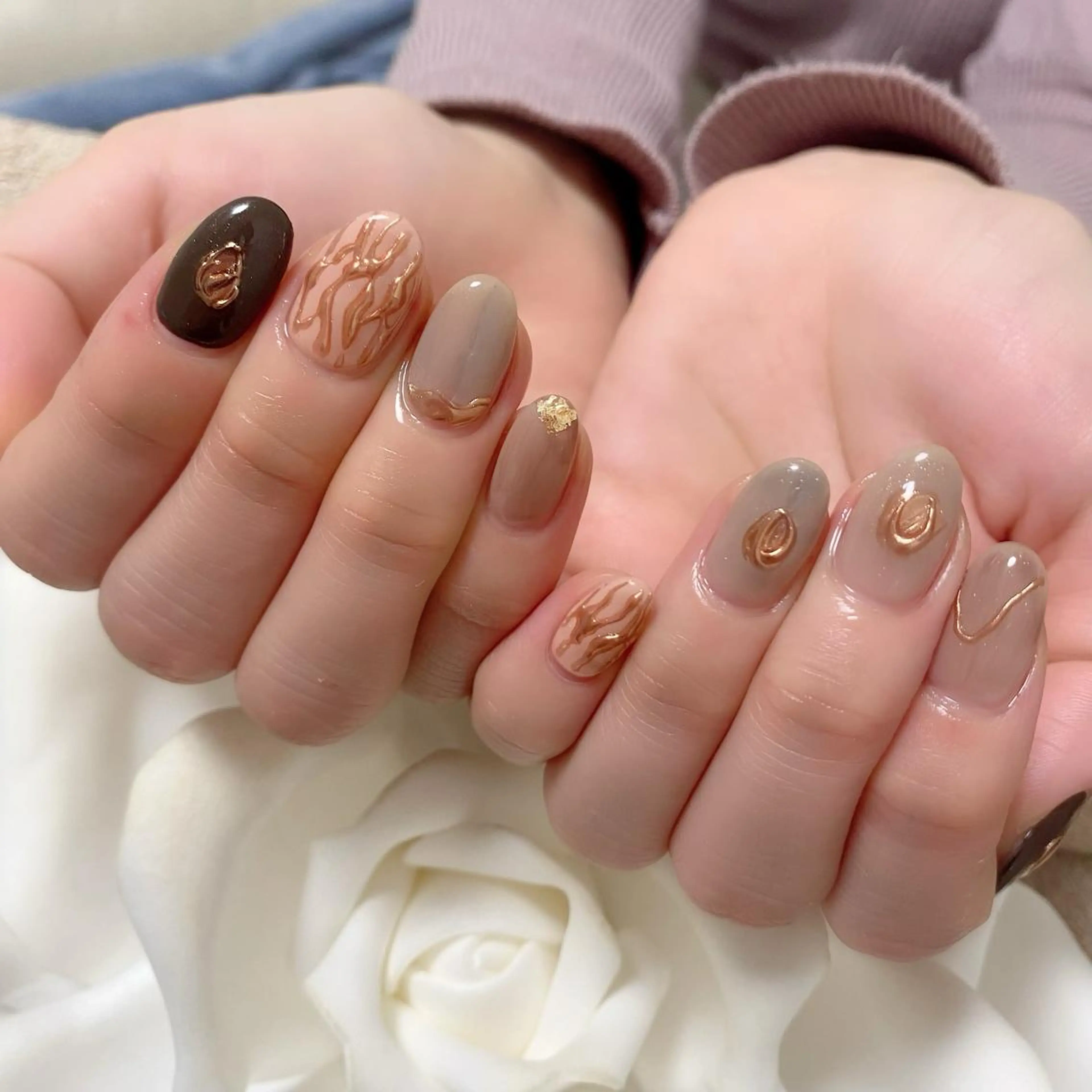 ネイル ハンドネイル 💅fleur Ayumiのネイルデザイン