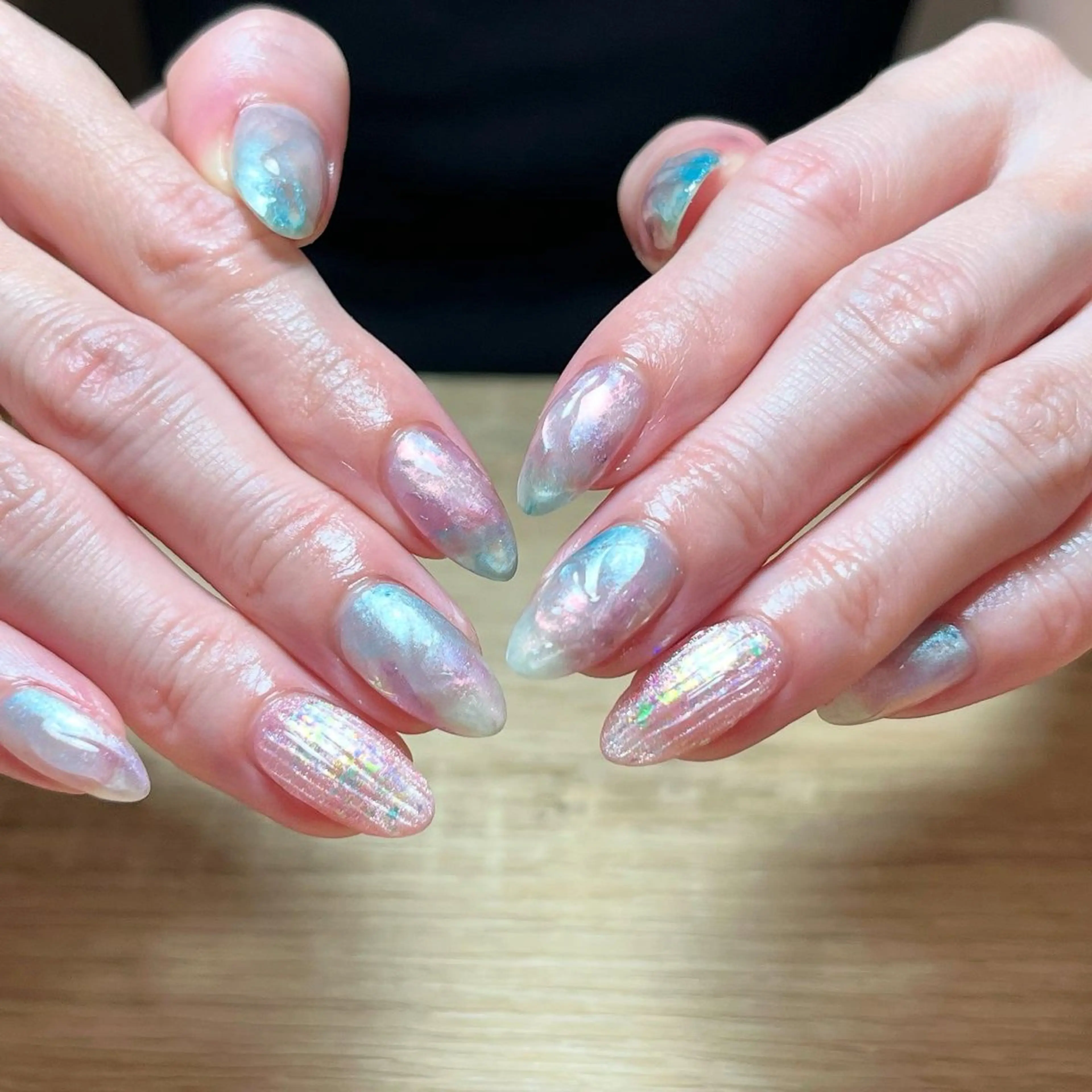 ネイル ハンドネイル imymemine所属・渡邊 束紗のネイルデザイン