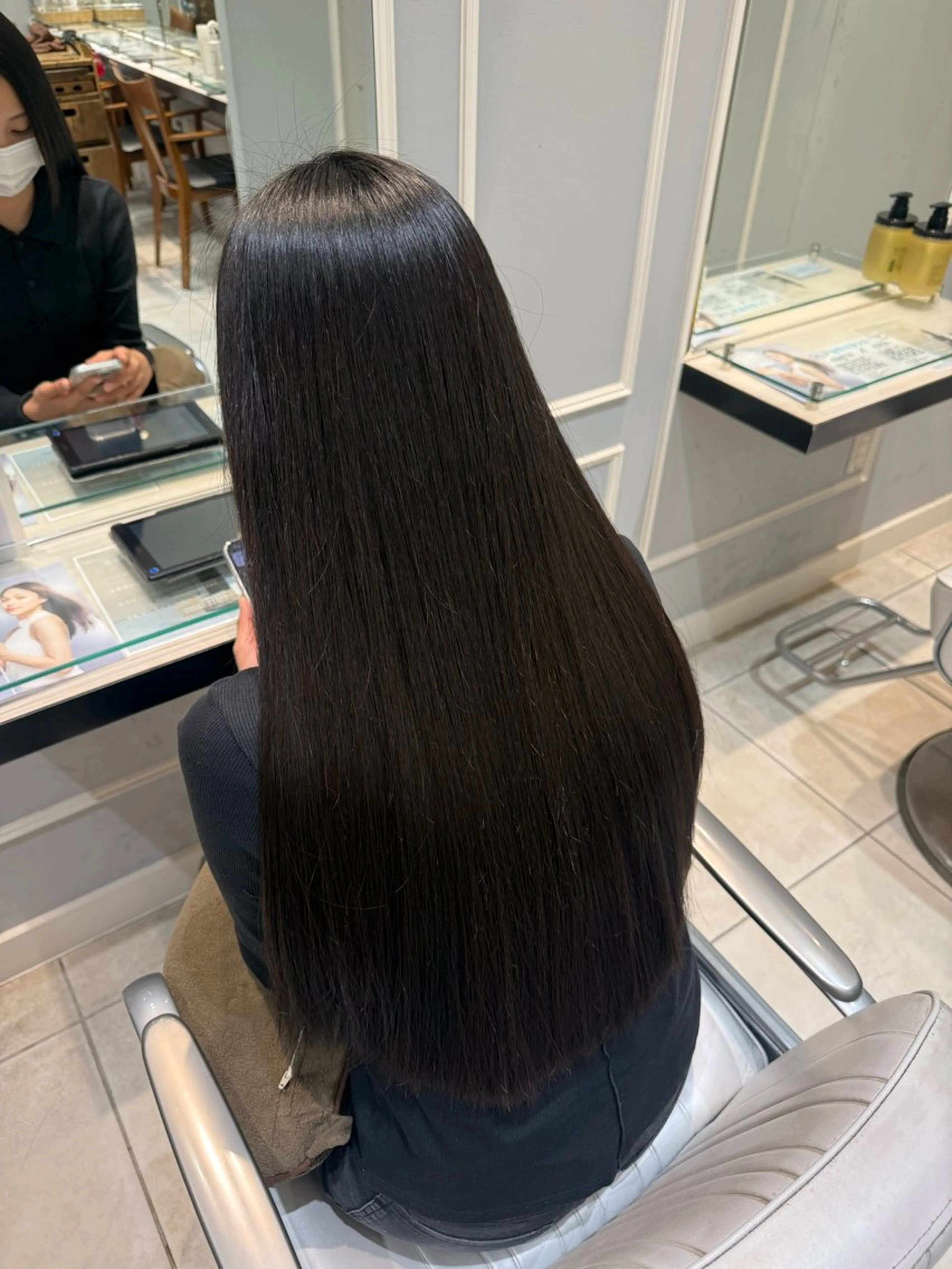 ロング 縮毛矯正 銀座/🎀 𝑹𝒖𝒂𝒏🎀のヘアスタイル