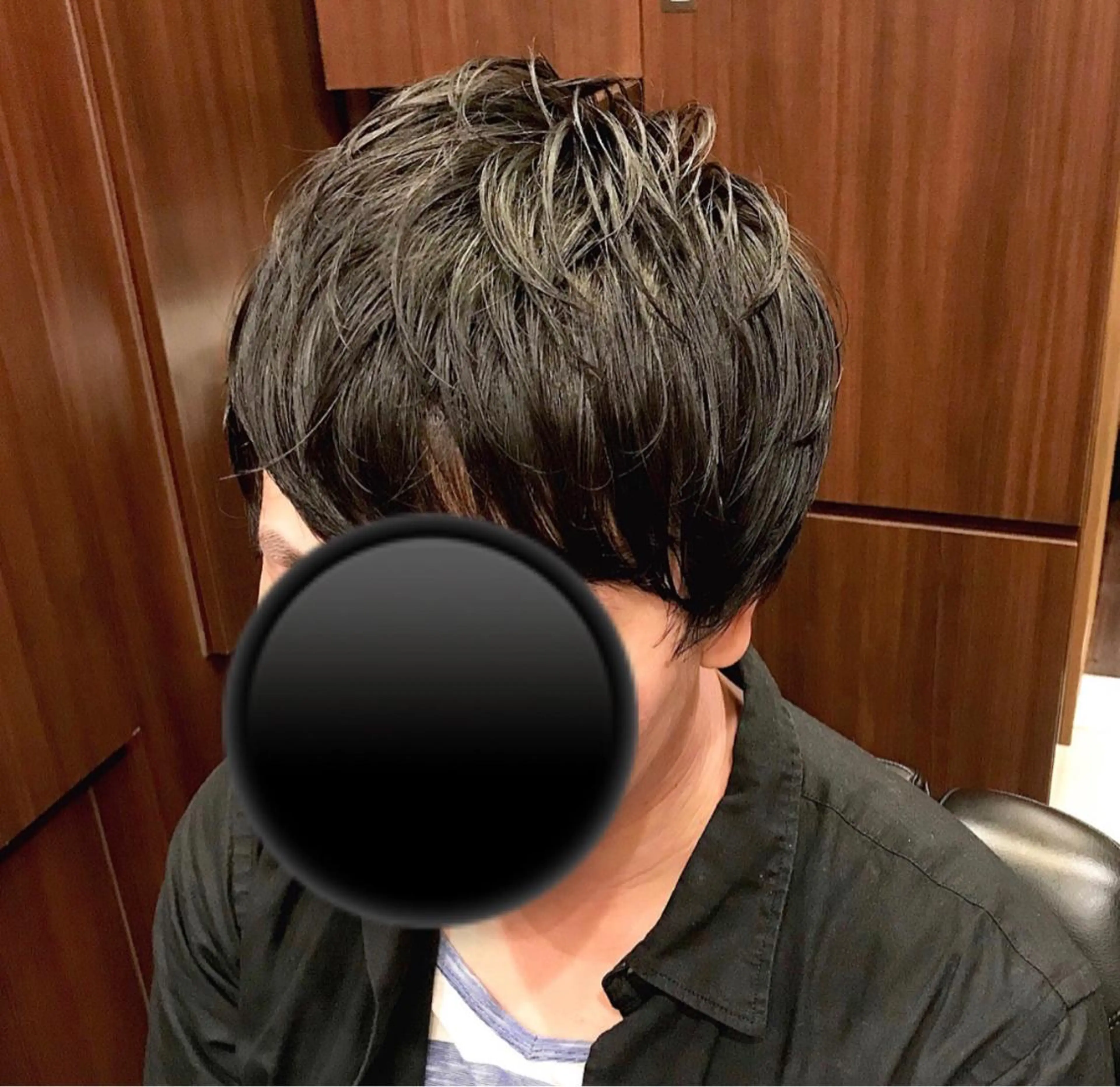 カラー パーマ ヘアアレンジ メンズ プレミアムバーバーヒロ銀座所属・成田 知佳のヘアスタイル