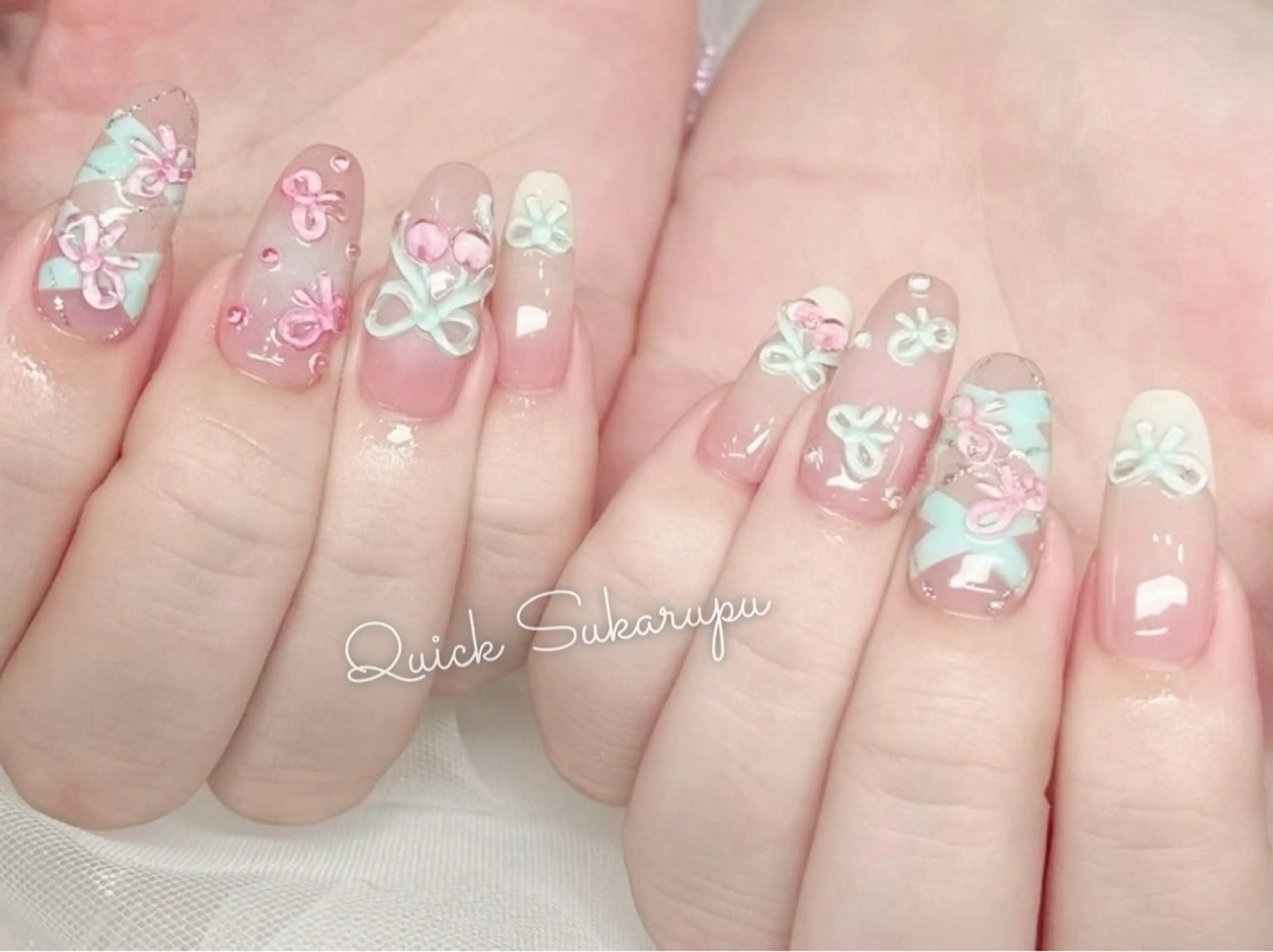 ネイル ハンドネイル Quick Sukarupu 高田馬場店所属・Quick Sukarupuのネイルデザイン