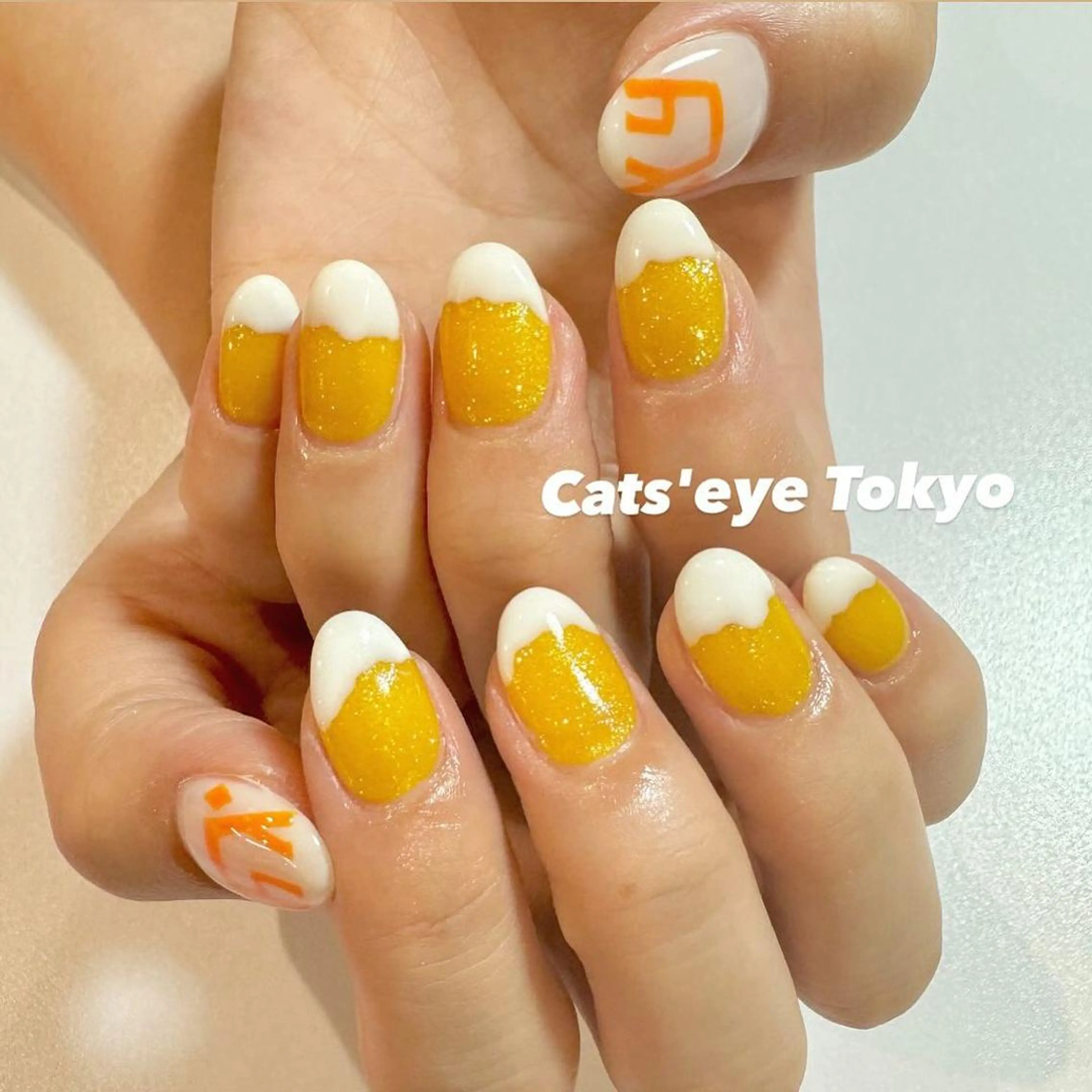 ネイル アートネイル ジェルネイル マグネットネイル ミラーネイル 持ち込み Cat's eye TOKYO 新宿店のネイルデザイン